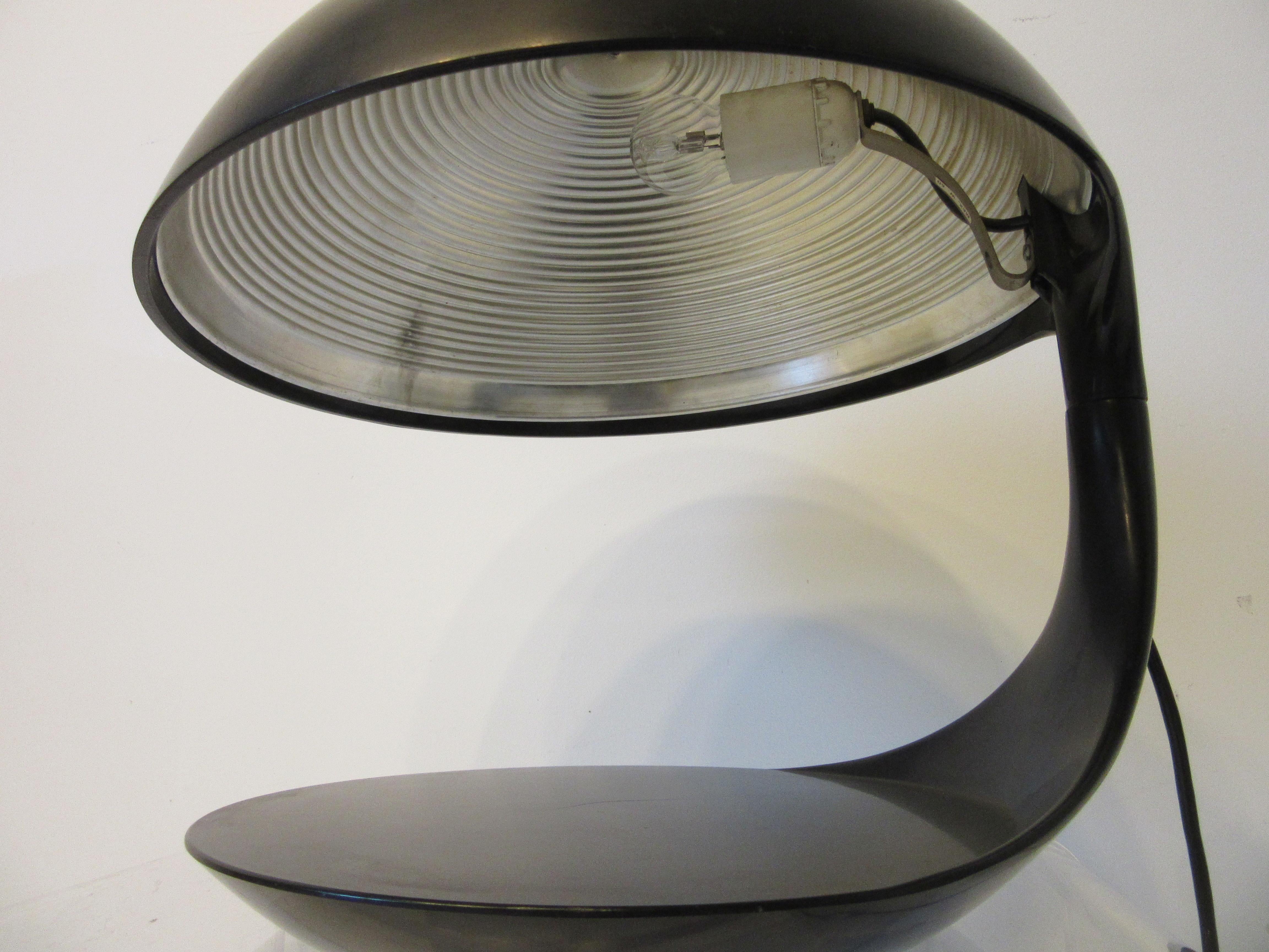 italien Lampe de table Cobra Elio Martinelli Luce, Italie