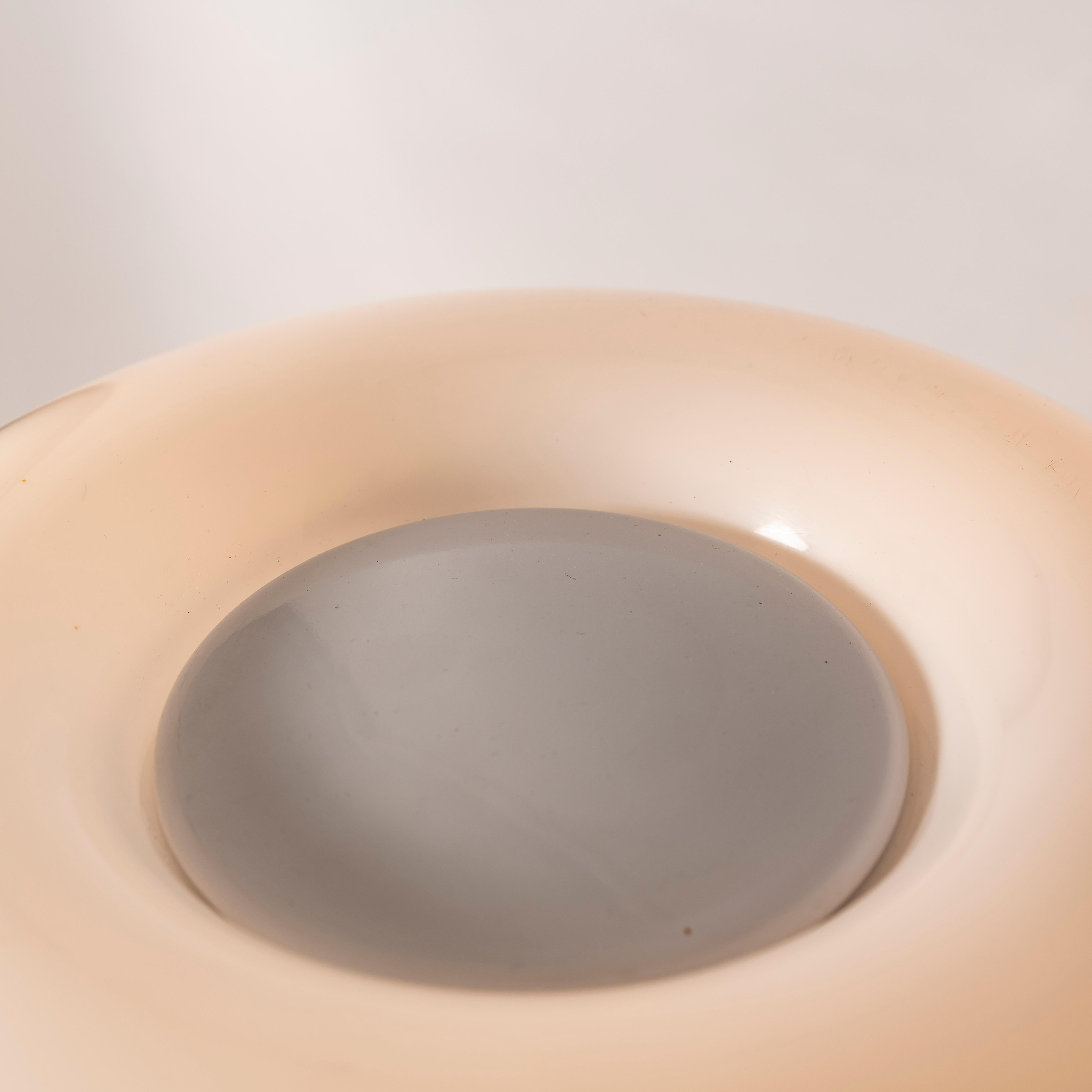 Mid-Century Modern Elio Martinelli “Mushroom” Table Lamp for Martinelli Luce, Italy, 1970s For Sale