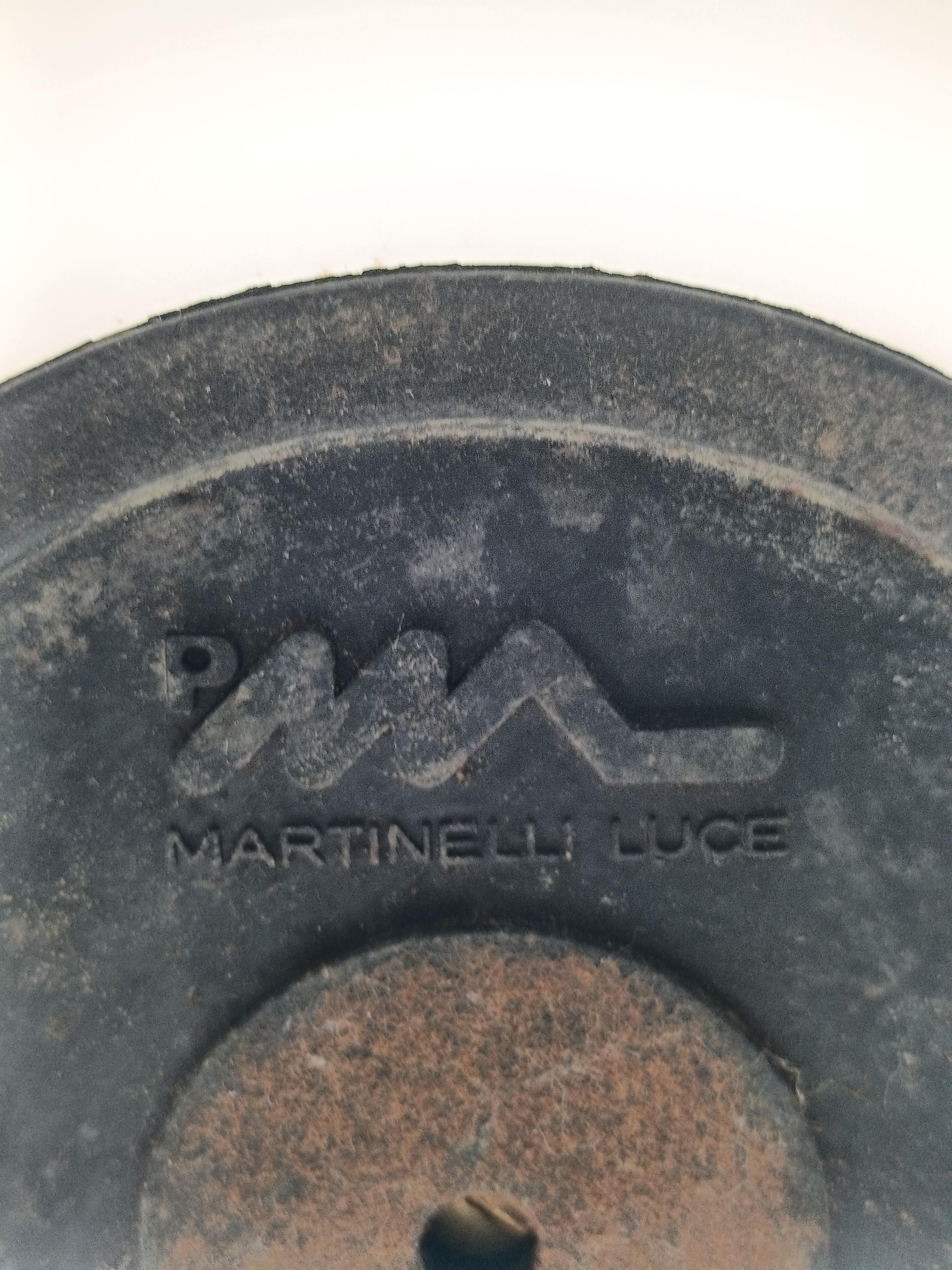 Elio Martinelli para Martinelli Luce Lámpara de mesa 'Foglia', Italia Años 70 Late 20th Century en venta