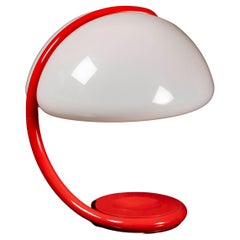 Elio Martinelli "Serpent" table lamp for Martinelli Luce 1970s