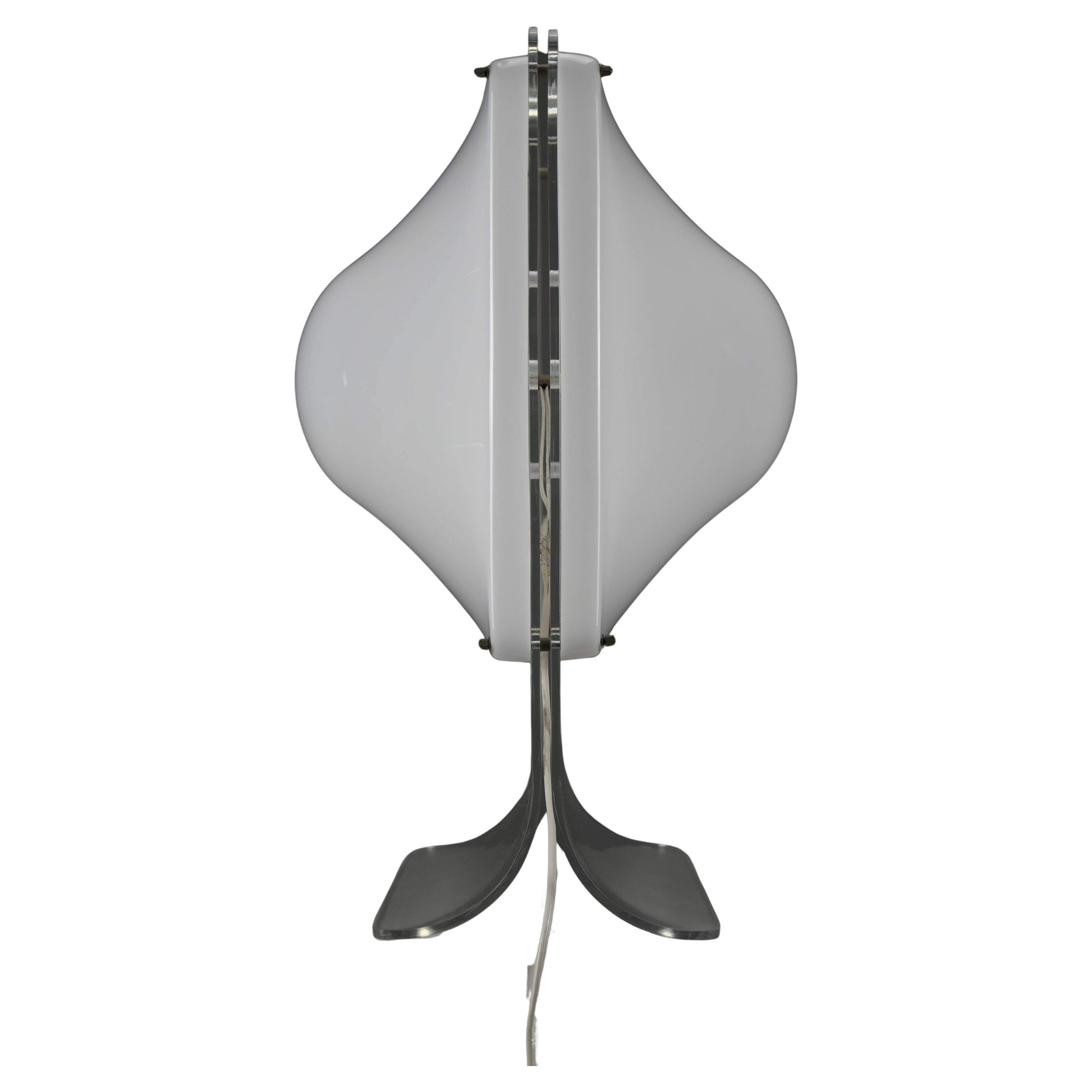 Elio Martinelli Style “Bolla” Table Lamp, Italy, 1965 For Sale