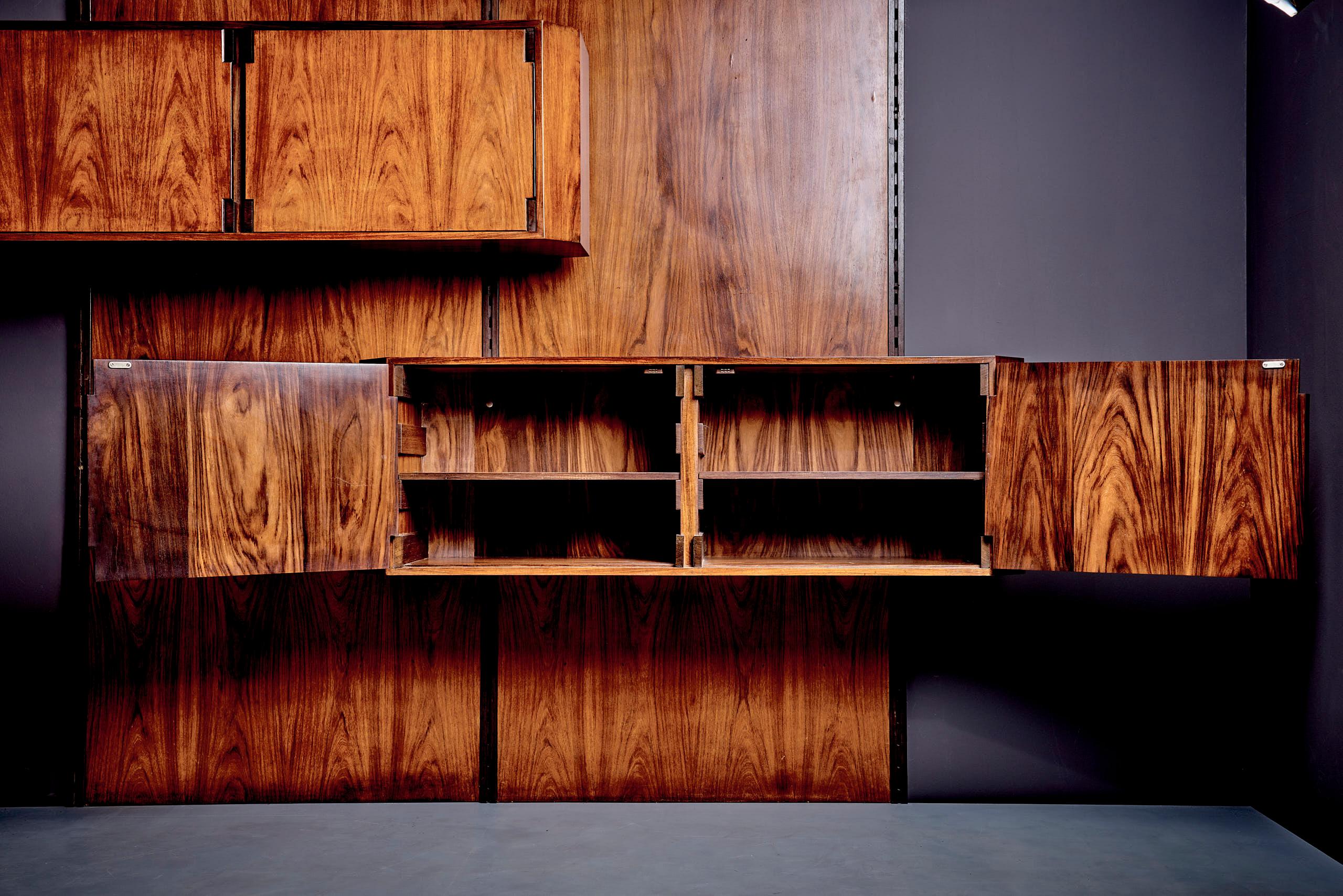 Mueble Modular y Credenza Elio Monesi, Italia, años 50 en venta 7