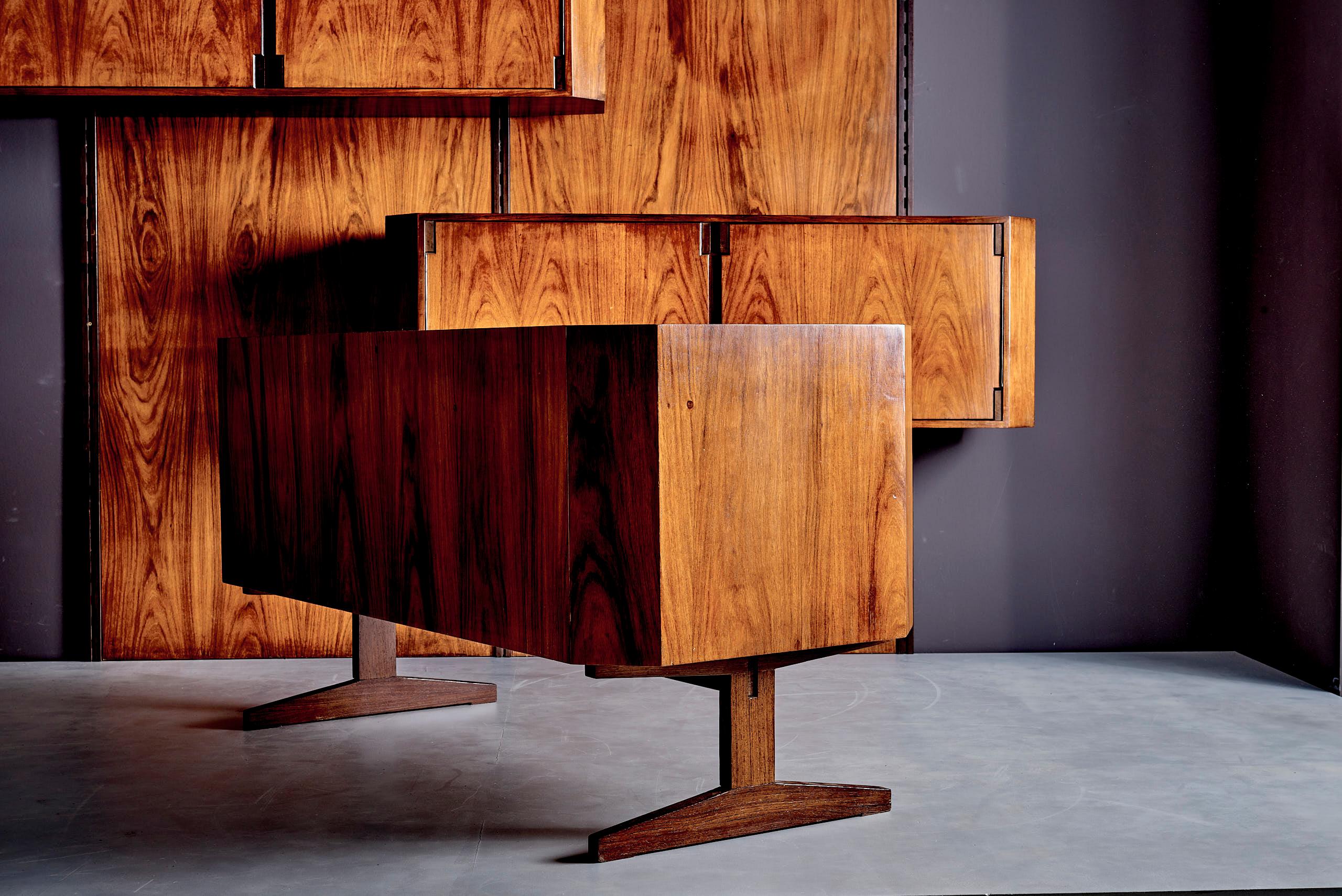 Mueble Modular y Credenza Elio Monesi, Italia, años 50 en venta 8