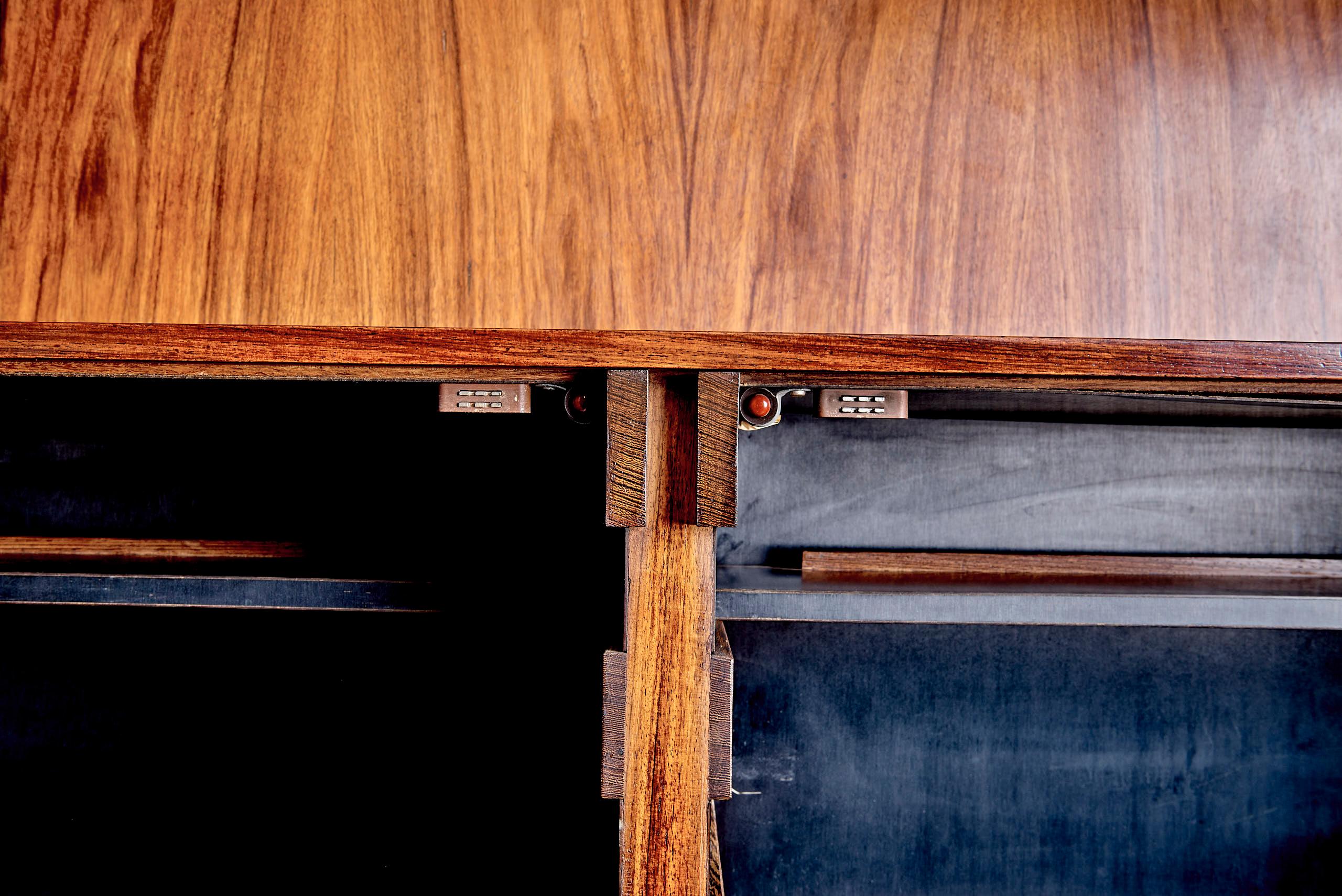 Mueble Modular y Credenza Elio Monesi, Italia, años 50 mediados del siglo XX en venta