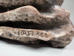 ELIO ORTIZ ( b. 1944-) a large glazed ceramic sculpture, 1985