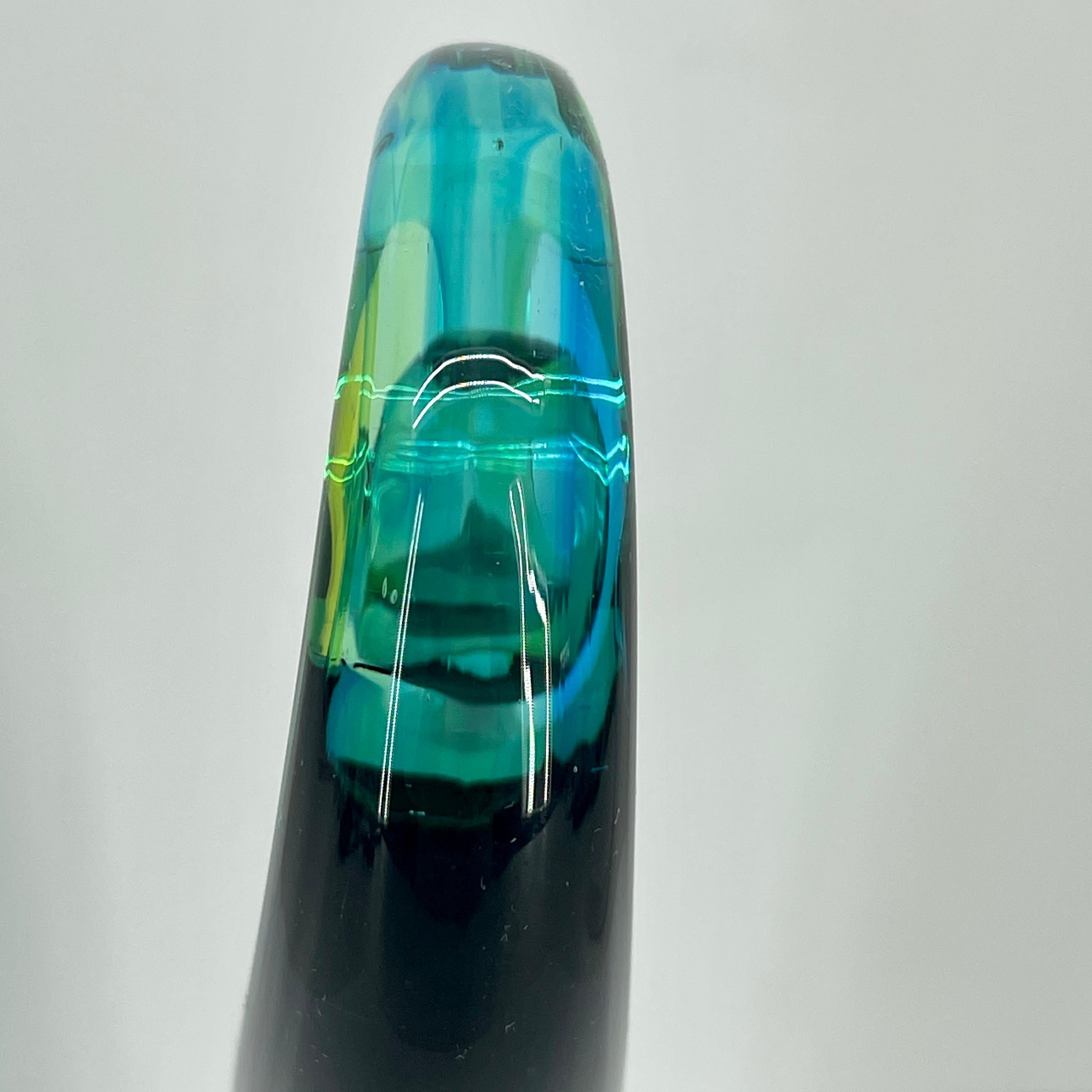 Note musicale ou sculpture de Nautilus en verre de Murano de style Elio Raffael 8