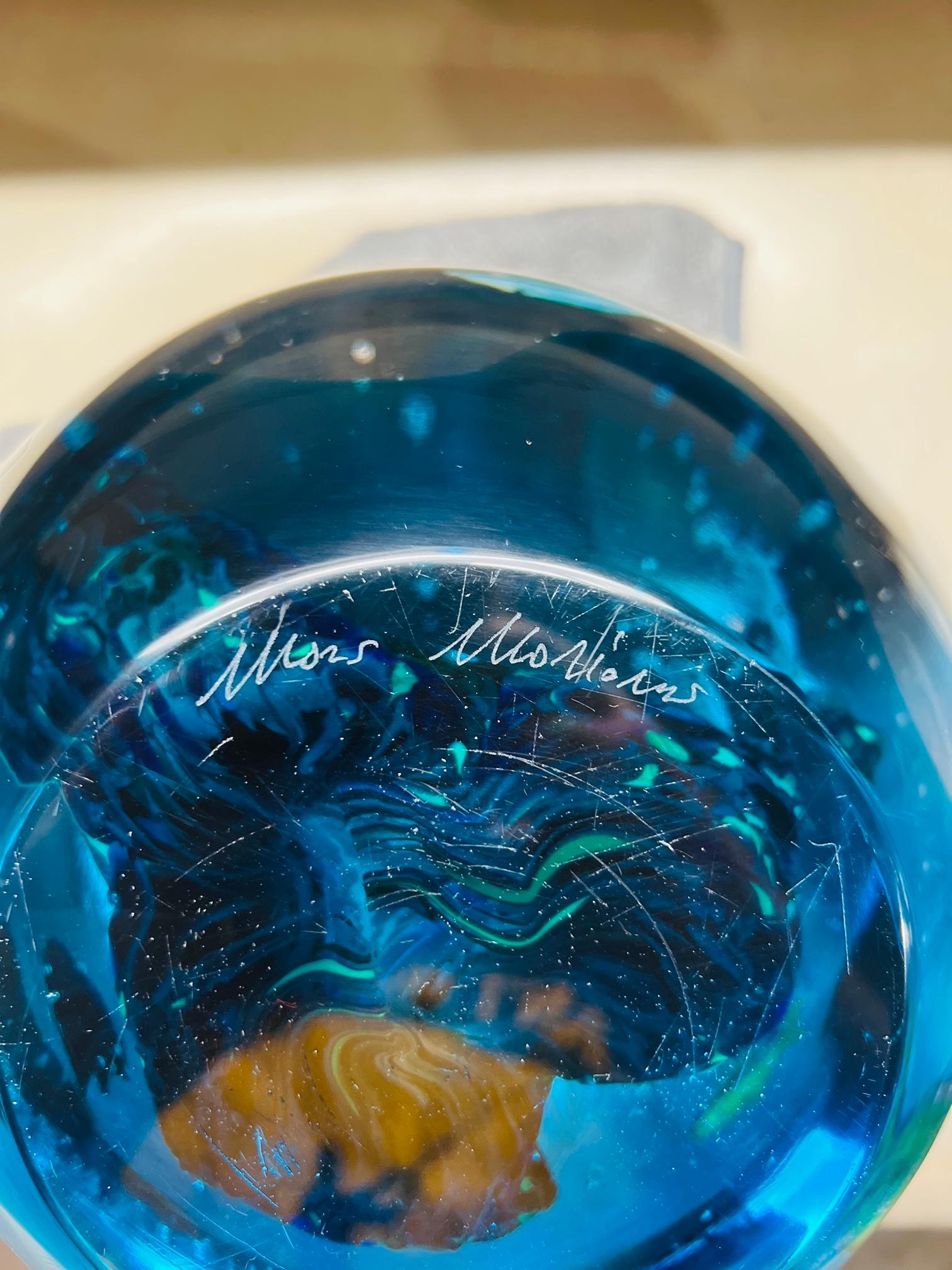 Elio Raffaeli for Oggetti Italian Murano Glass Fishbowl Sculpture C. 1950 3