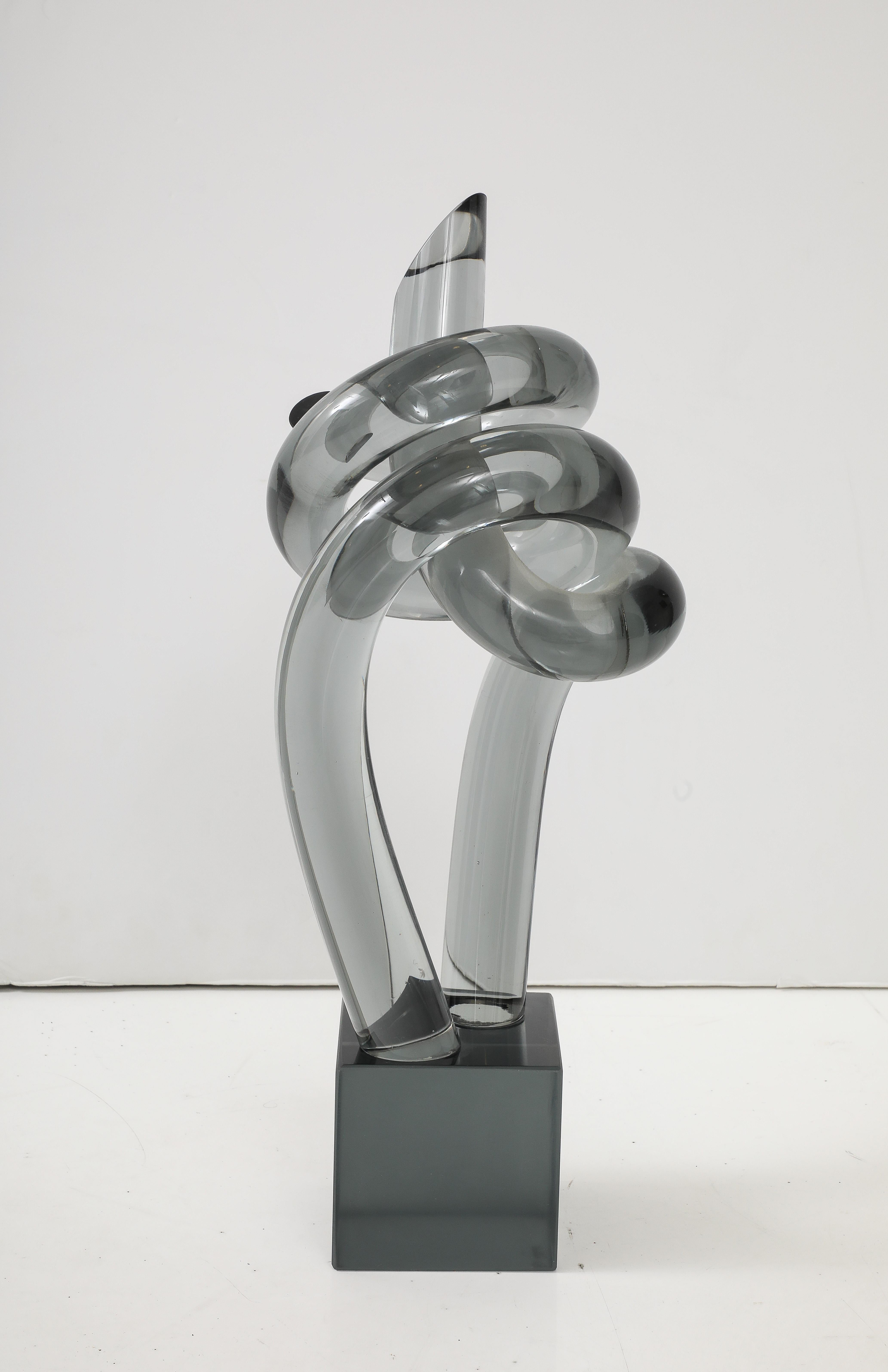 Elio Raffaeli Murano Glass Sculpture For Sale 2