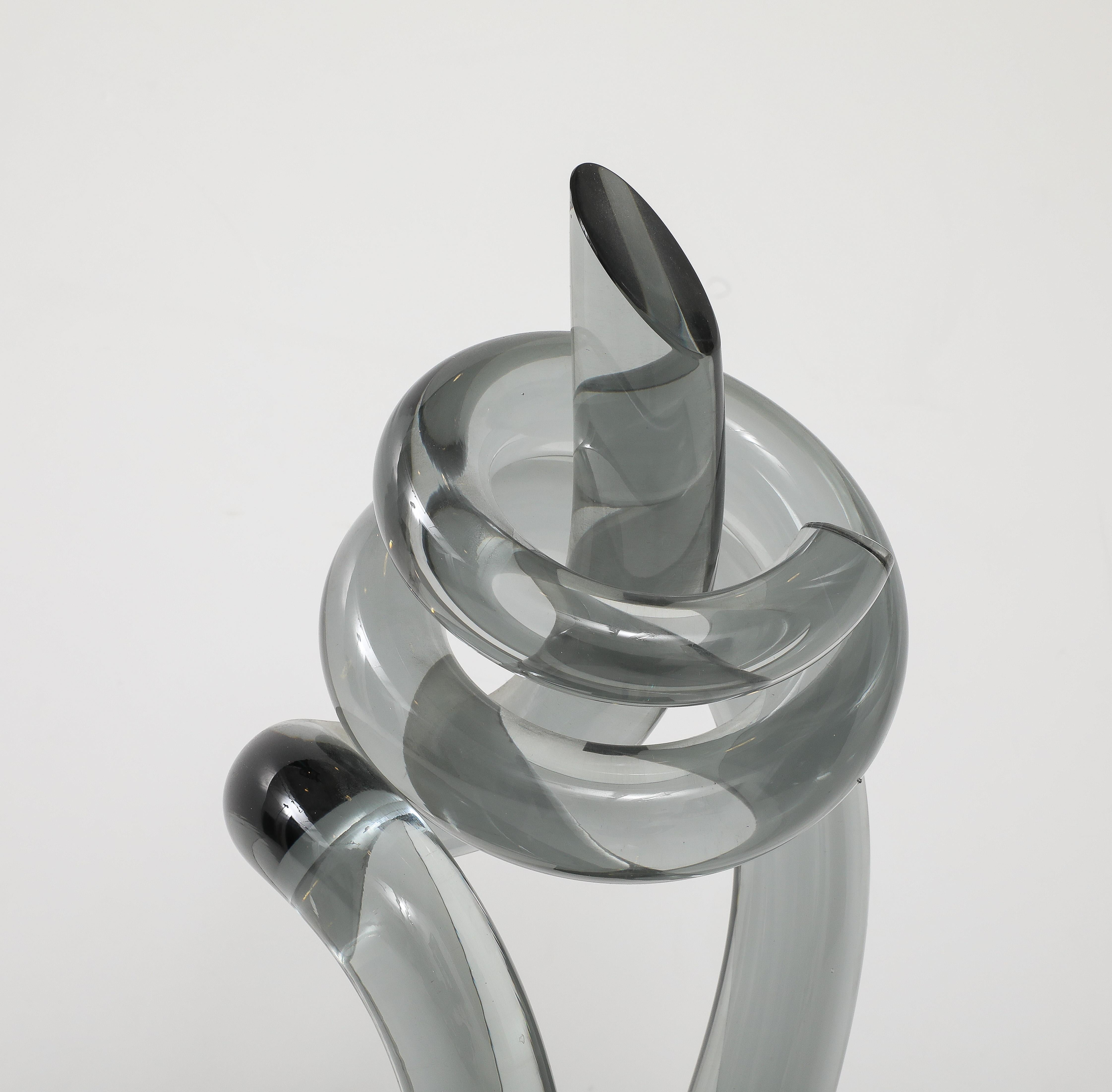Elio Raffaeli Murano Glass Sculpture For Sale 5
