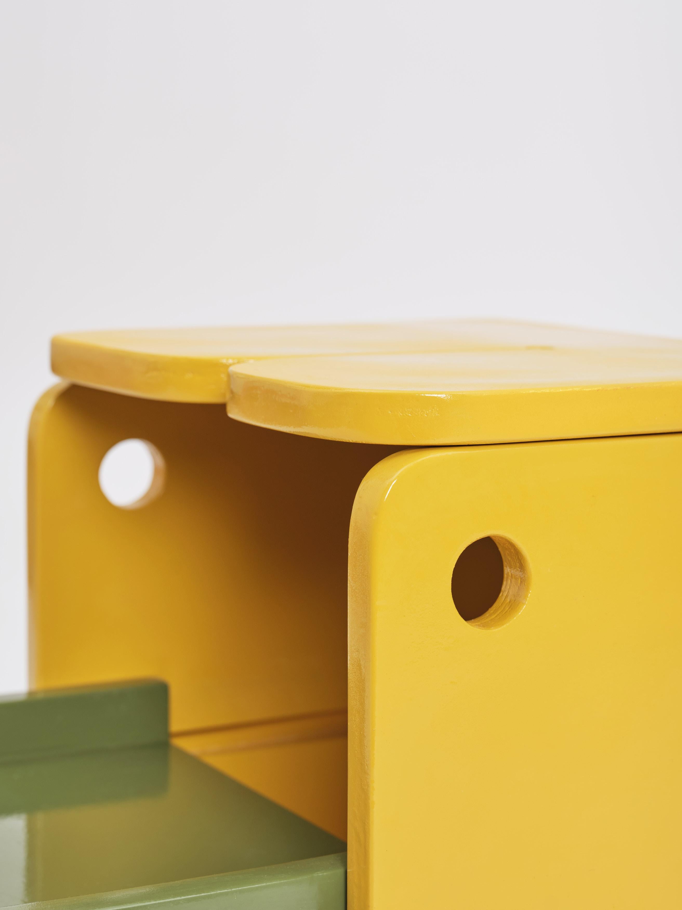 Eliofante

A chair for children
A step stool for adults

The “ELIOFANTE” was conceived upon invitation from the design studio Objects Of Common Interest and Art Athina - the annual international contemporary art fair in Athens, Greece - with
