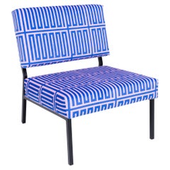 Elios Blue and Pink O2 Armchair by Babel Brune