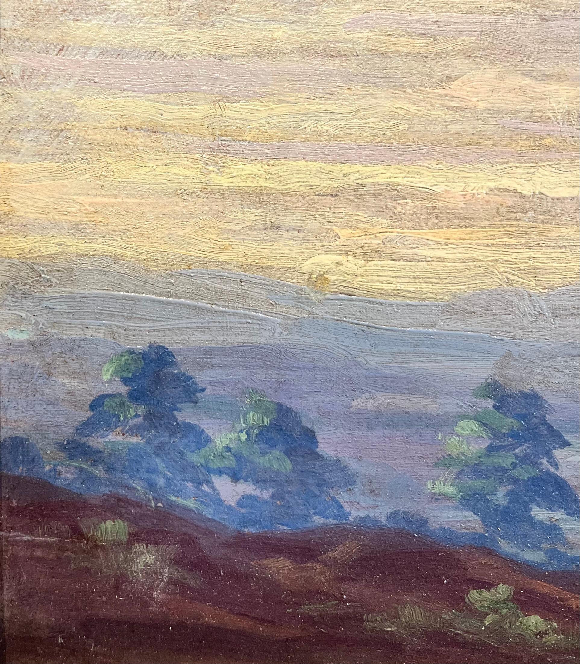 Impressionistische Landschaft mit dem Titel 