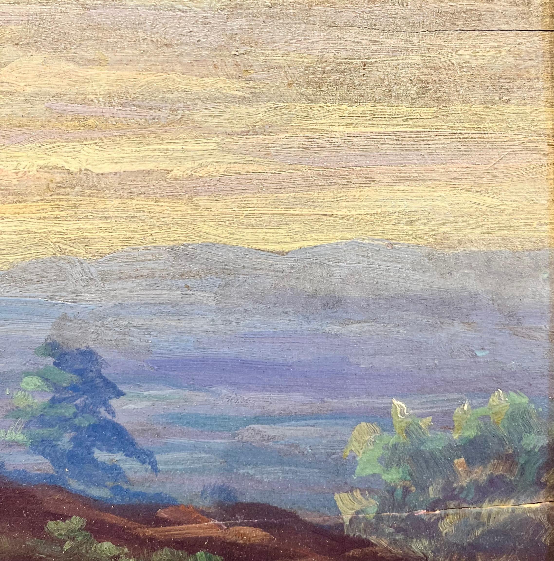 Impressionistische Landschaft mit dem Titel 