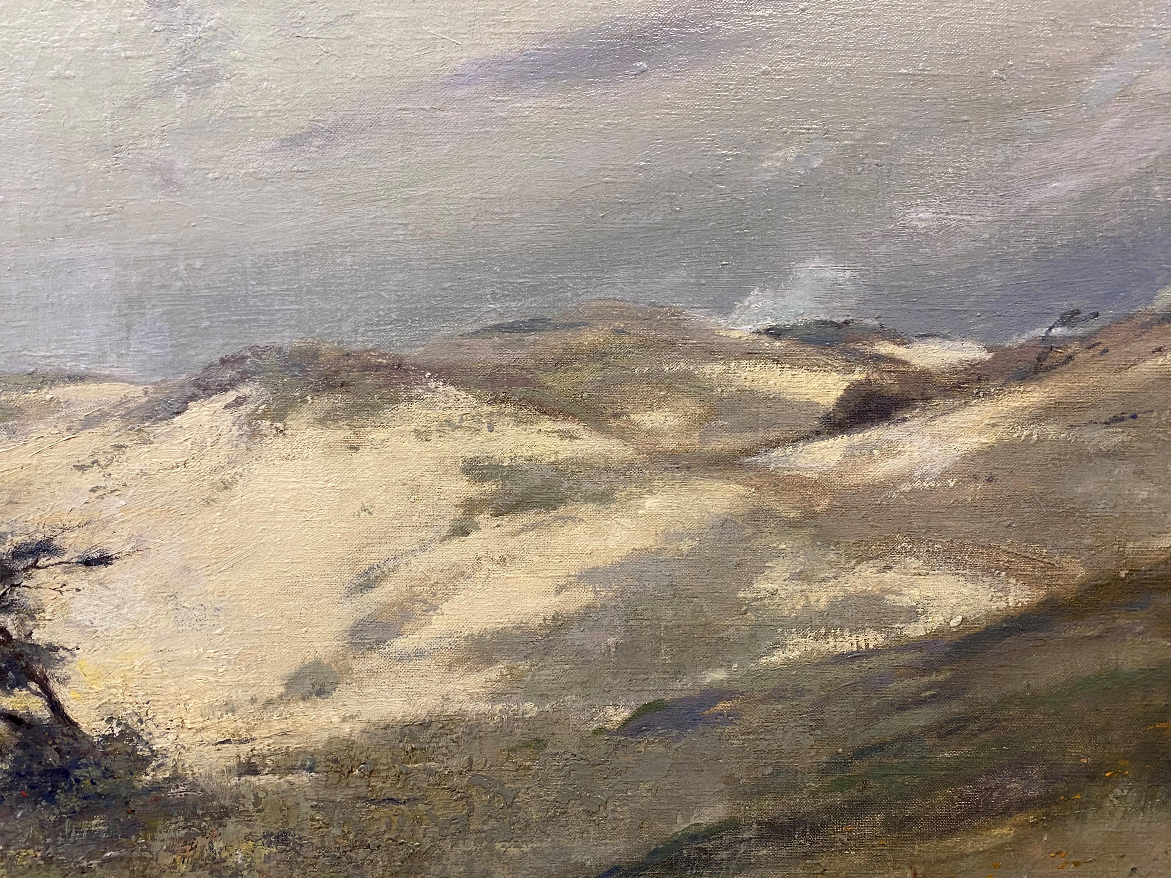 Provincetown Dunes - American Impressionist Painting by Eliot Clark