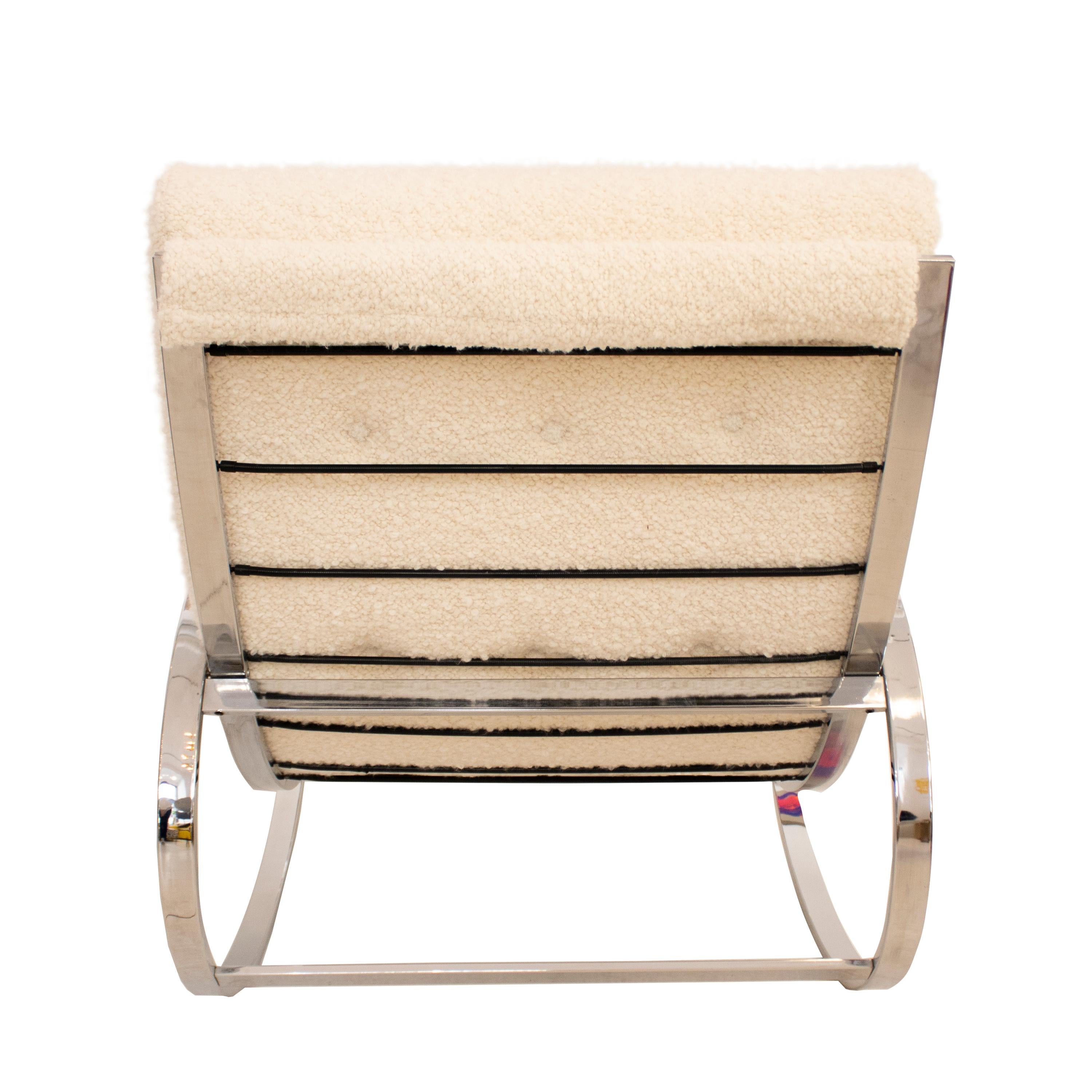 “Elipse” rocking chair by Renato Zevi, Italy, 1970 1