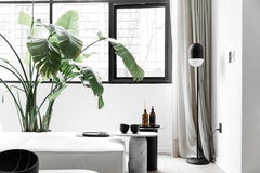 Elipse White Marble Side Tables Set