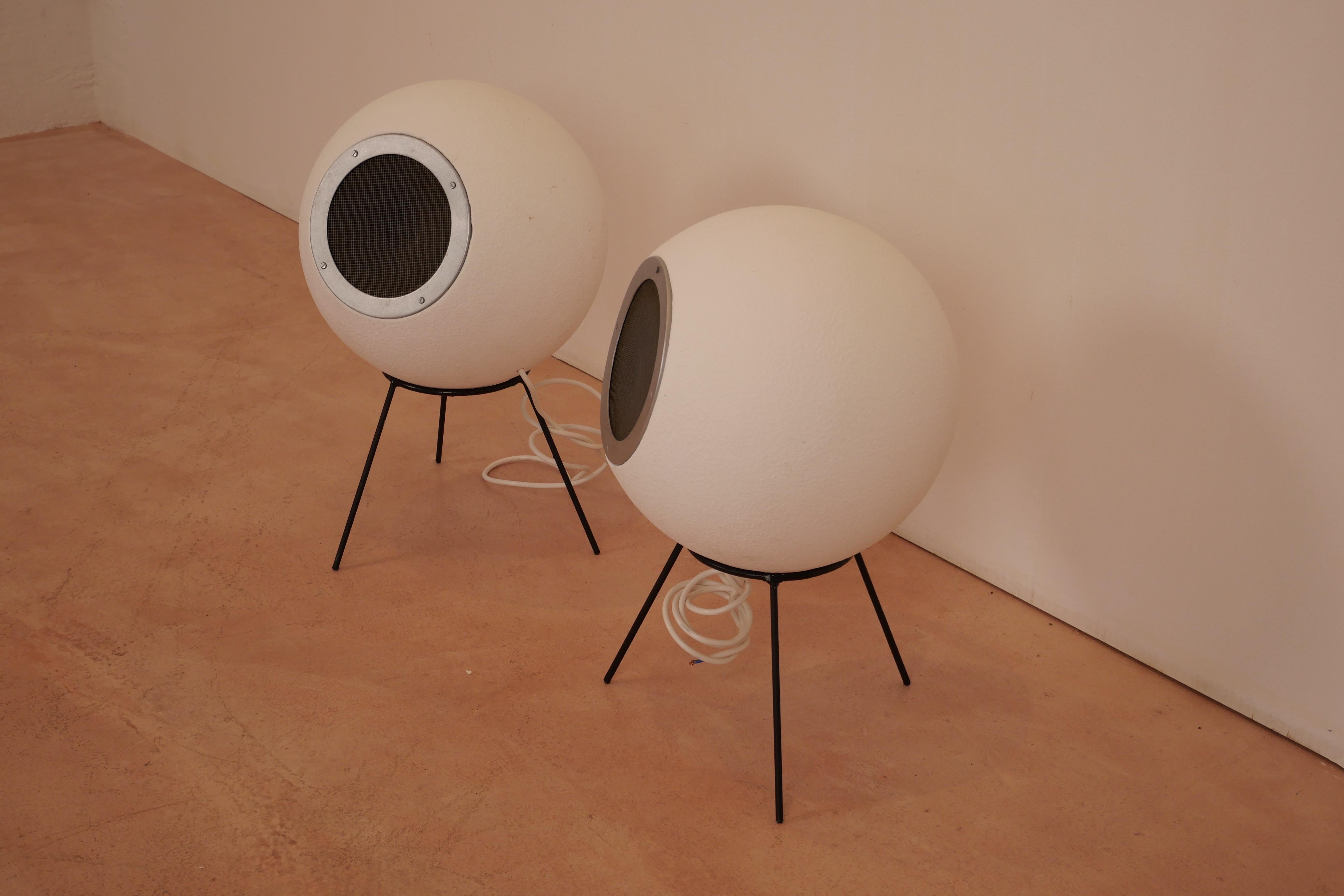 Elipson AS 30 Speakers 1969 In Good Condition For Sale In Santa Gertrudis, Baleares