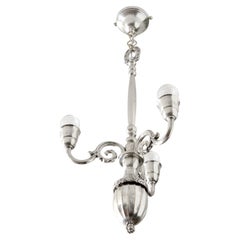Silver Chandeliers and Pendants