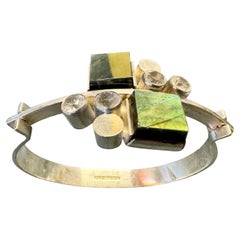 Elis Kauppi für Kupittaan Kulta Oy Silberarmband Hergestellt 1965.