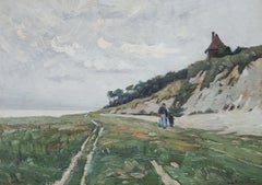 Vintage Walk by the lake