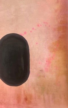 Earthen Tantric Painting #3- tantric soak stain meditation painting