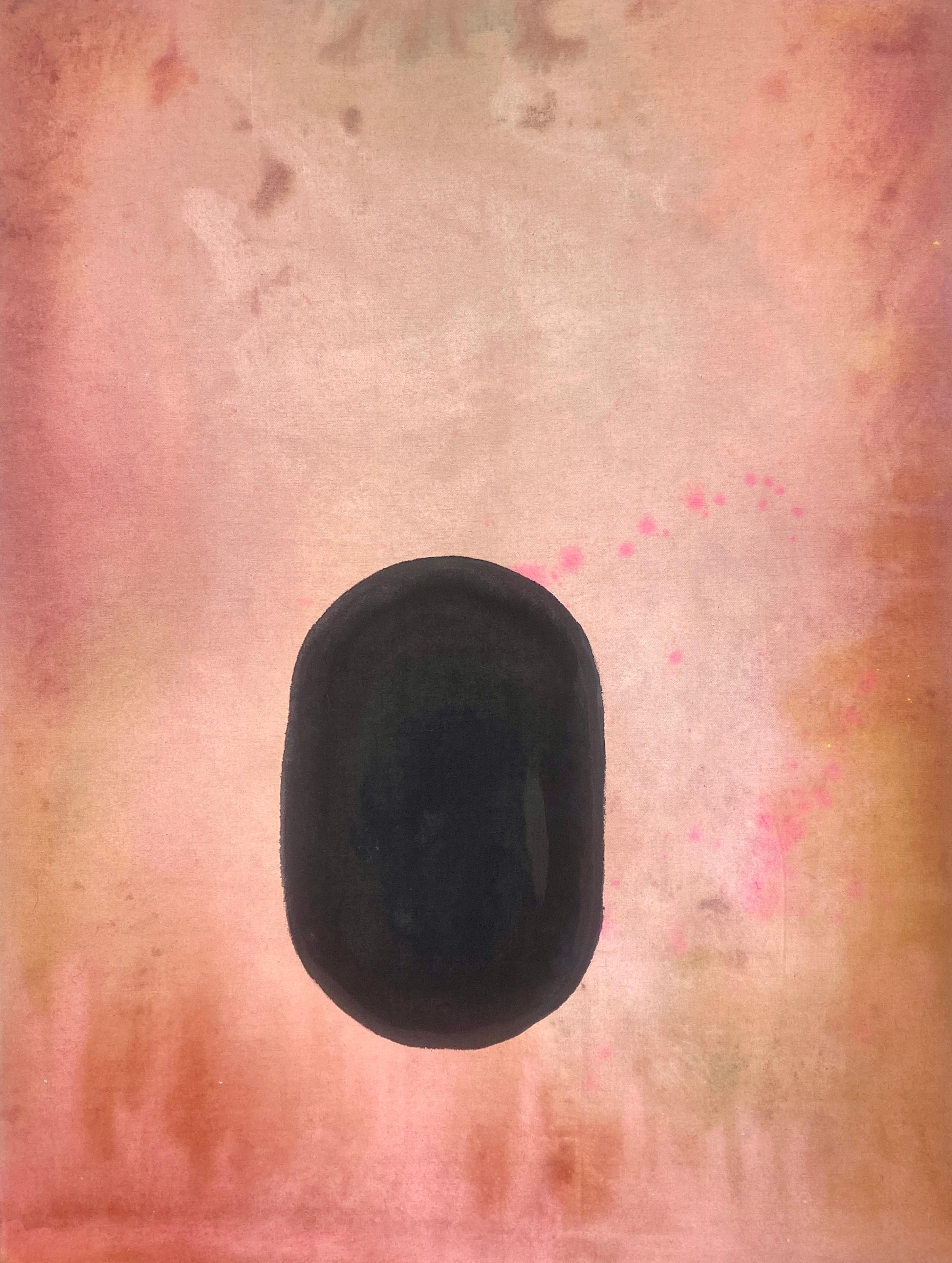 Peinture Earthen Tantric Peinture n° 3 - Peinture de méditation en teinture de chêne tantrique
