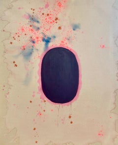 Holi powder Tantra-Gemälde #2 – farbenfrohes abstraktes Tantric-Ebenholzgemälde