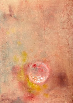 'Pretty when I cry'- textural abstract tantric meditation painting