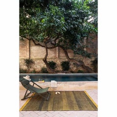 Elisa Padrón Tres Outdoor-Textur-Teppich Mostaza 6'7" x 9'10" für Nanimarquina