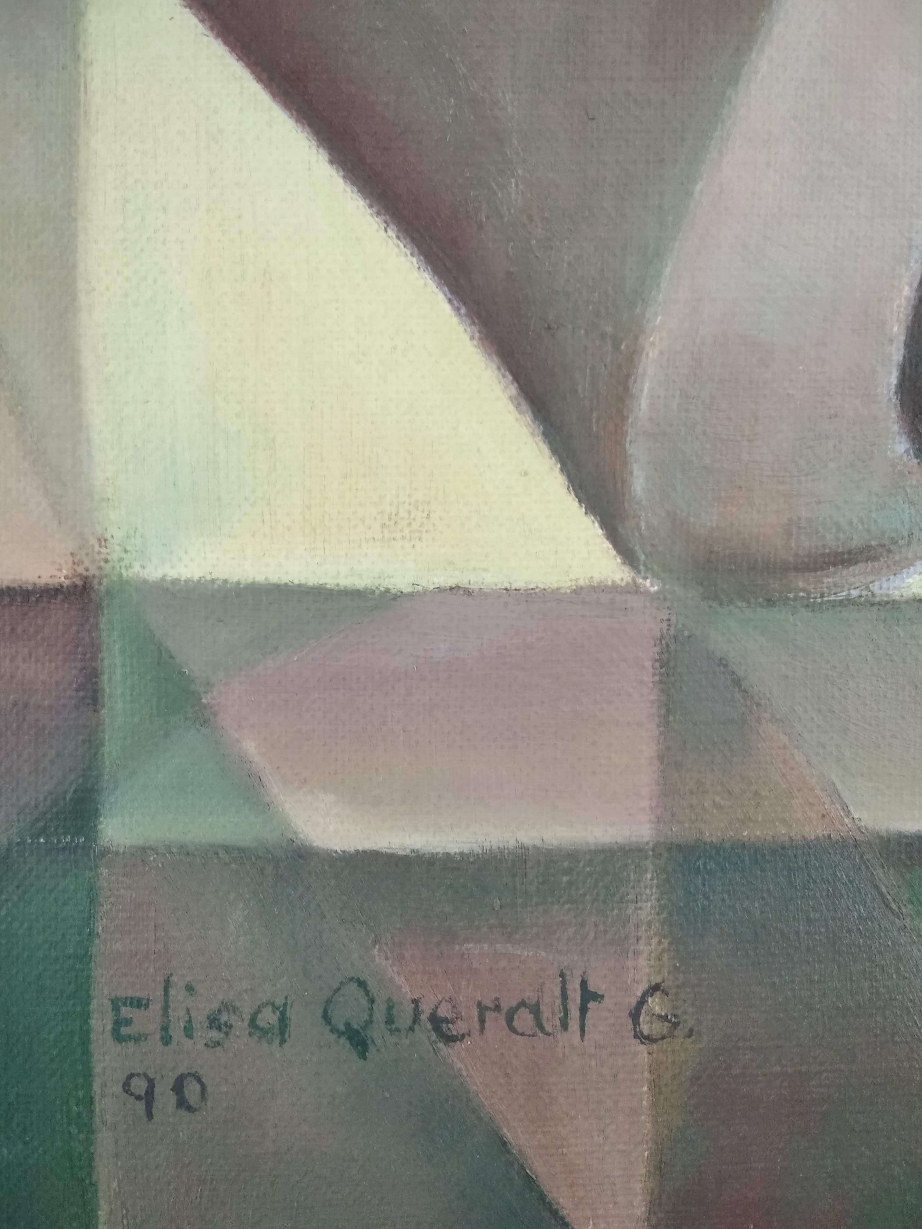 Sans titre - Contemporain Painting par Elisa Queralt