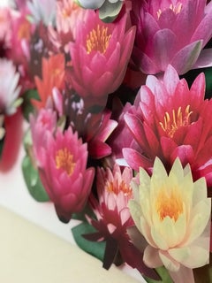 Water lilies, Still-Life Sculpture, 2020