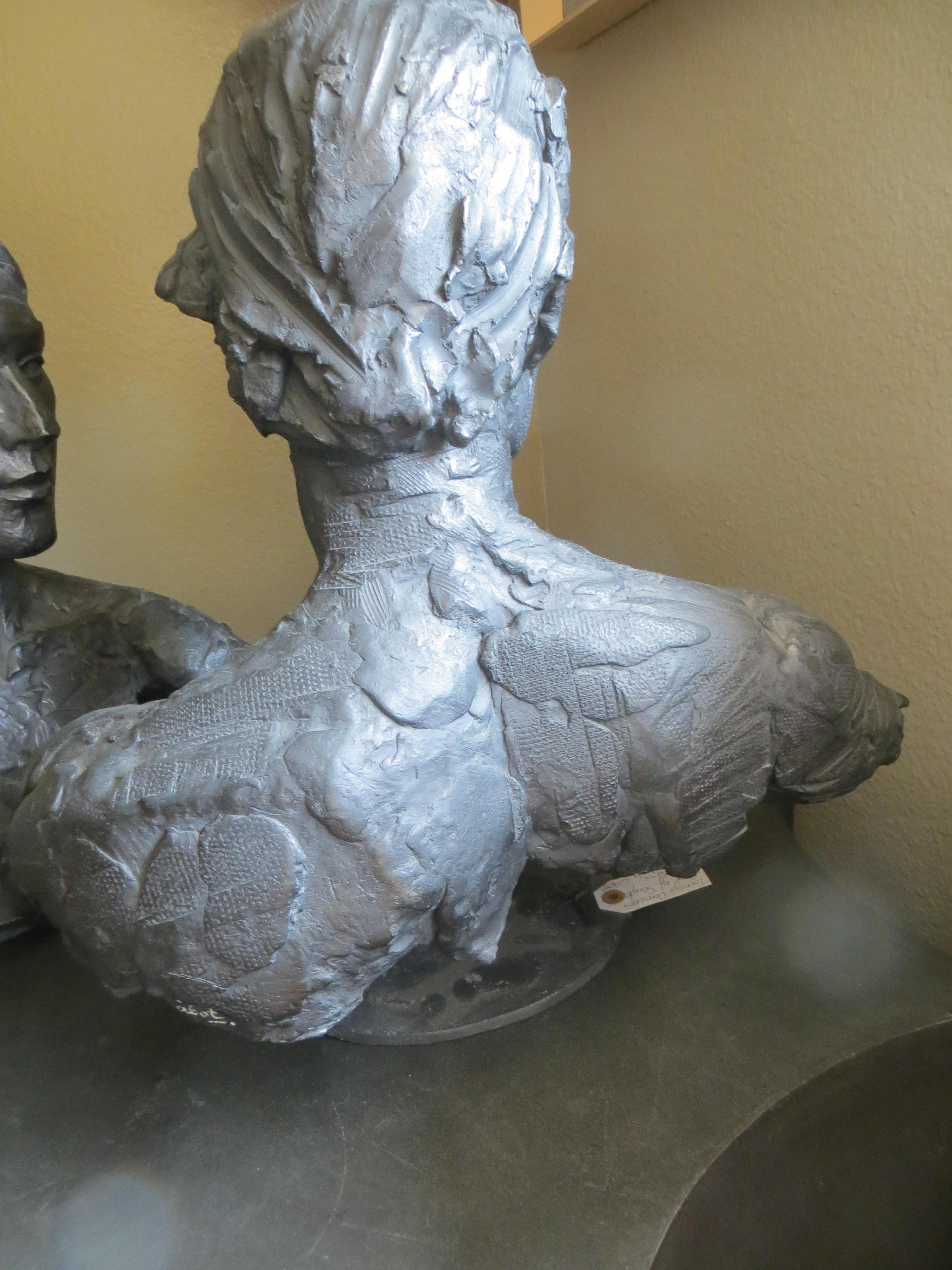 Couple de danseurs  from  Cibot in resin For Sale 4