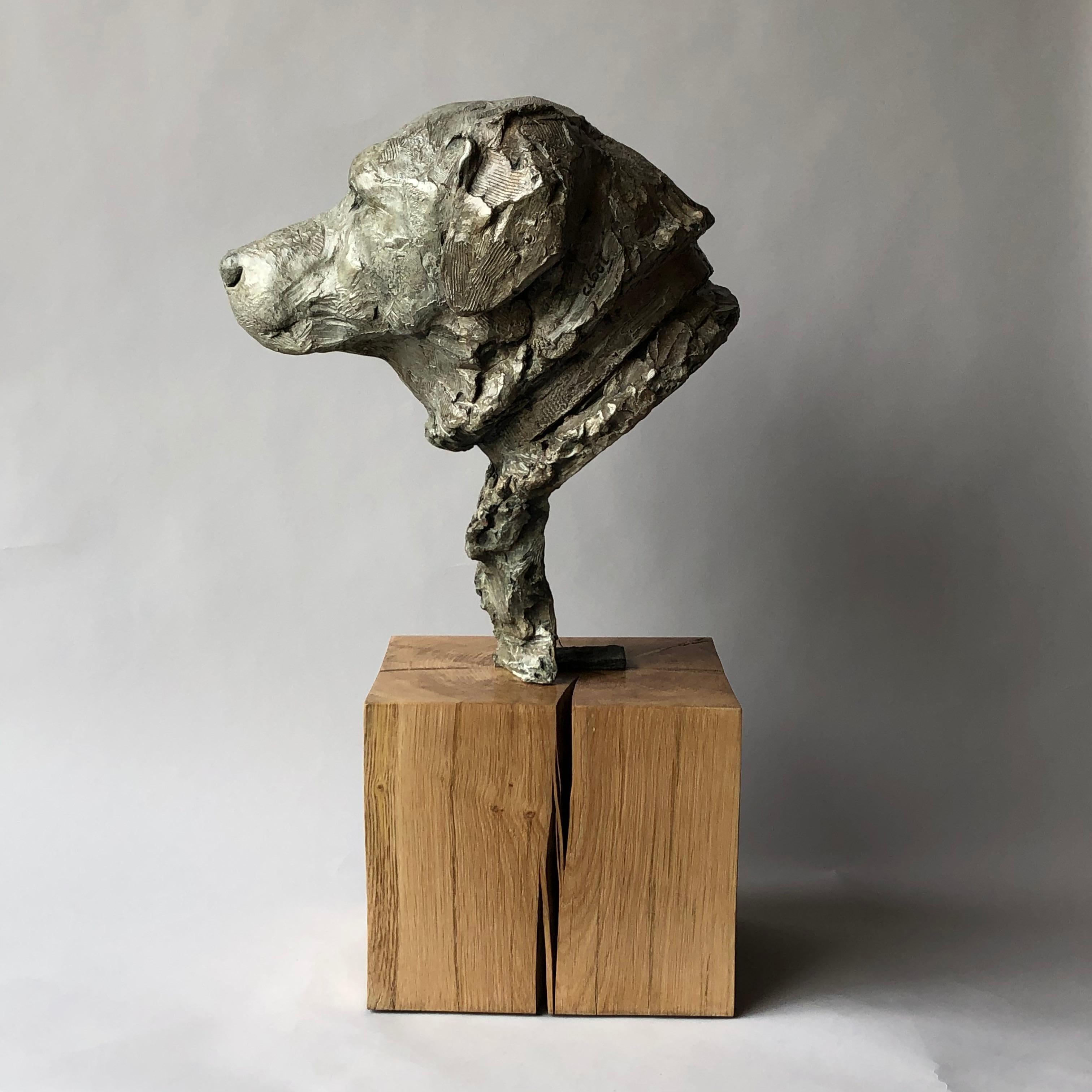 Derby Bronze  - Contemporary Sculpture by Elisabeth Cibot