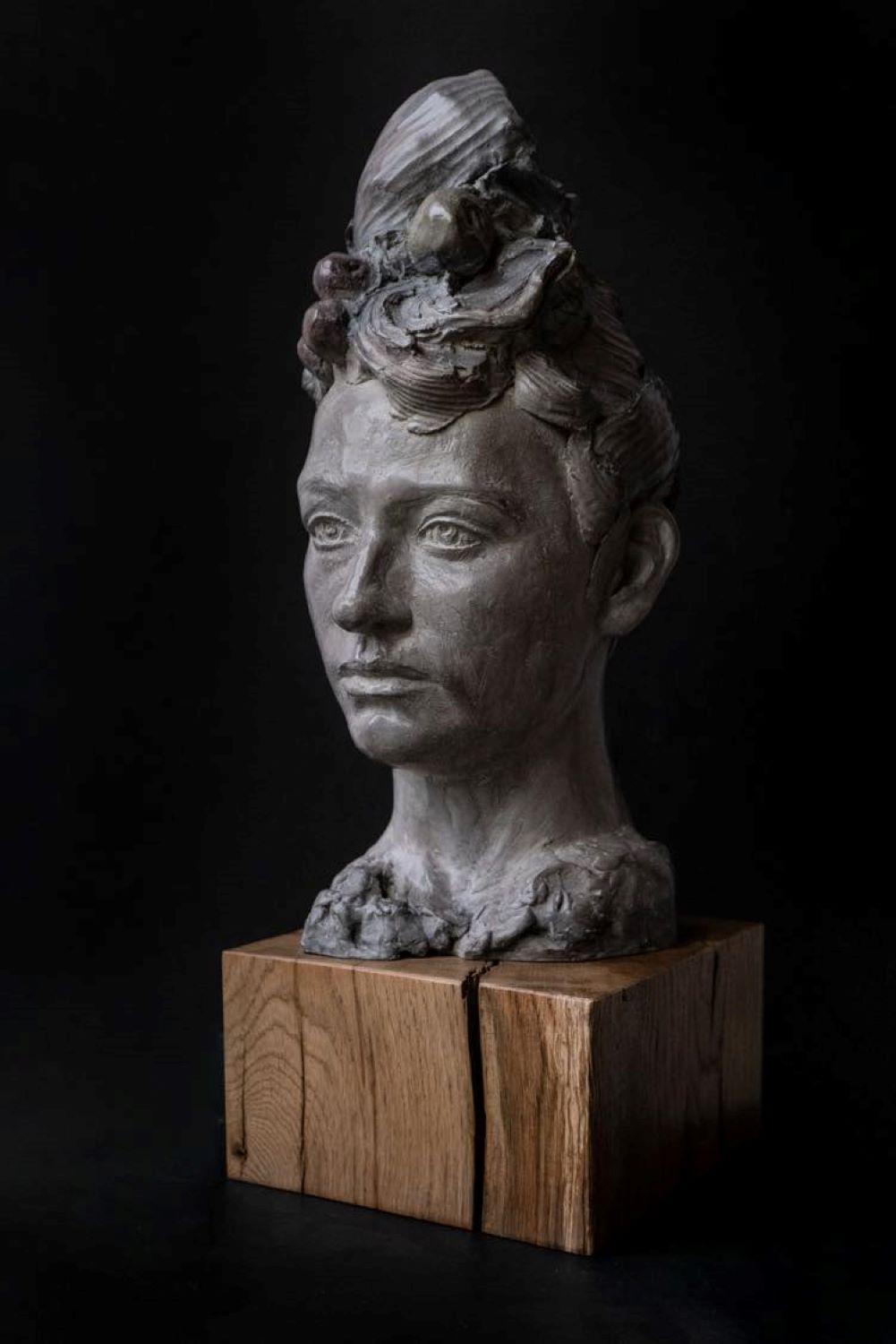 Portrait of Camille Claudel Bronze For Sale 5