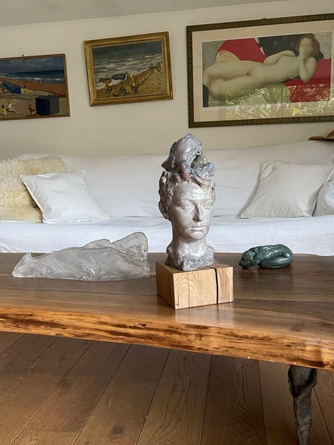 Portrait of Camille Claudel Bronze For Sale 6