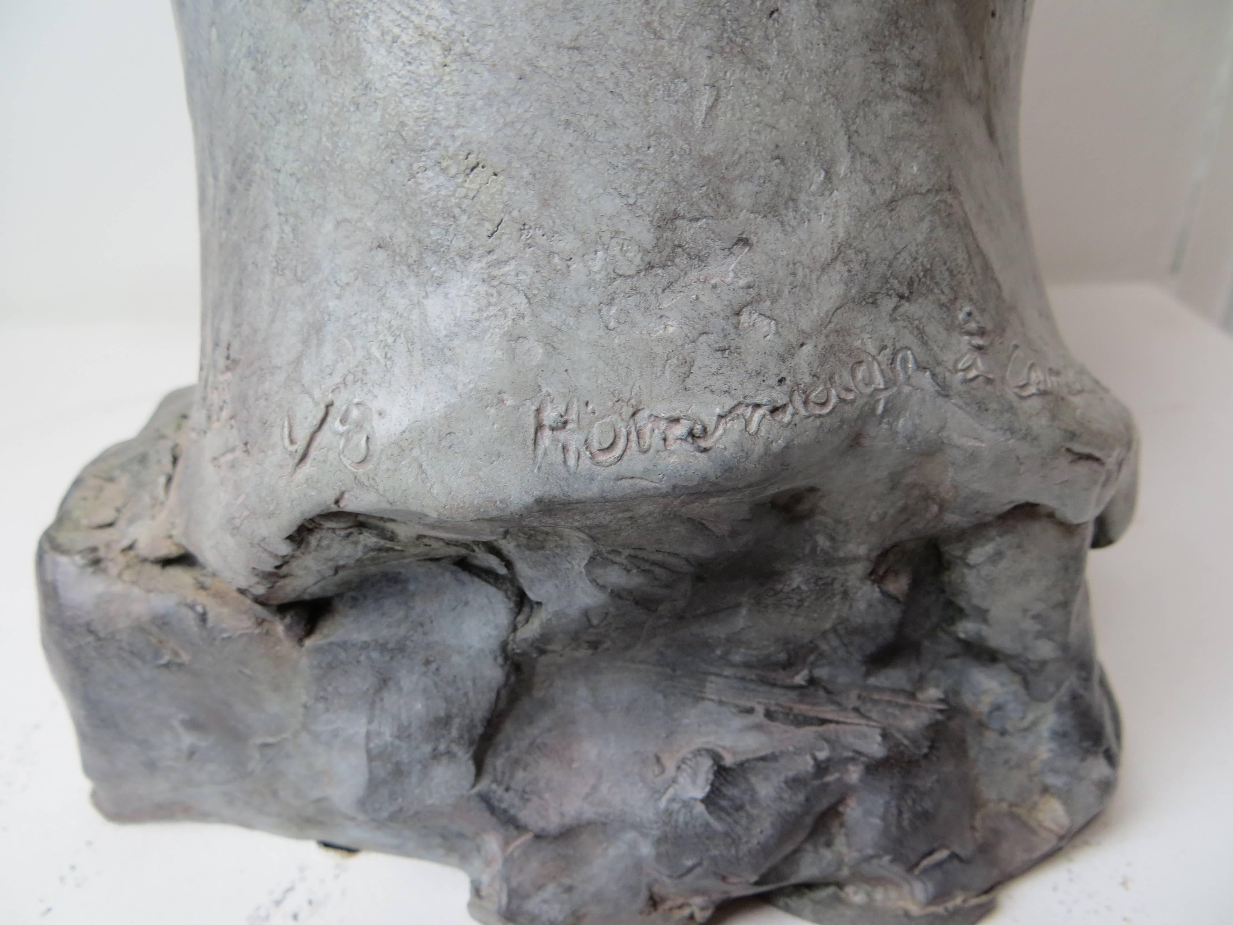 Portrait of Camille Claudel Bronze For Sale 3