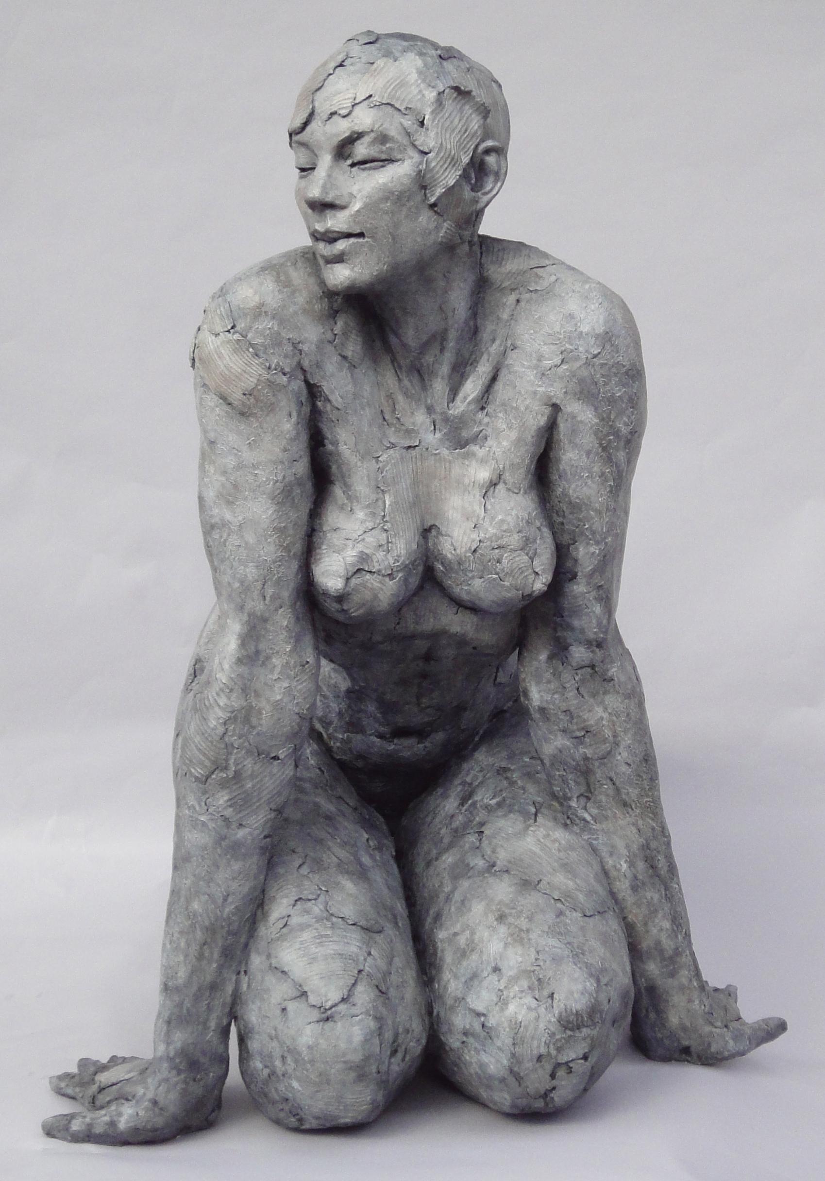Tellina, Faserglas-Skulptur von Elisabeth Cibot im Angebot 1