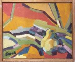 Abstract Landscape with Pot.