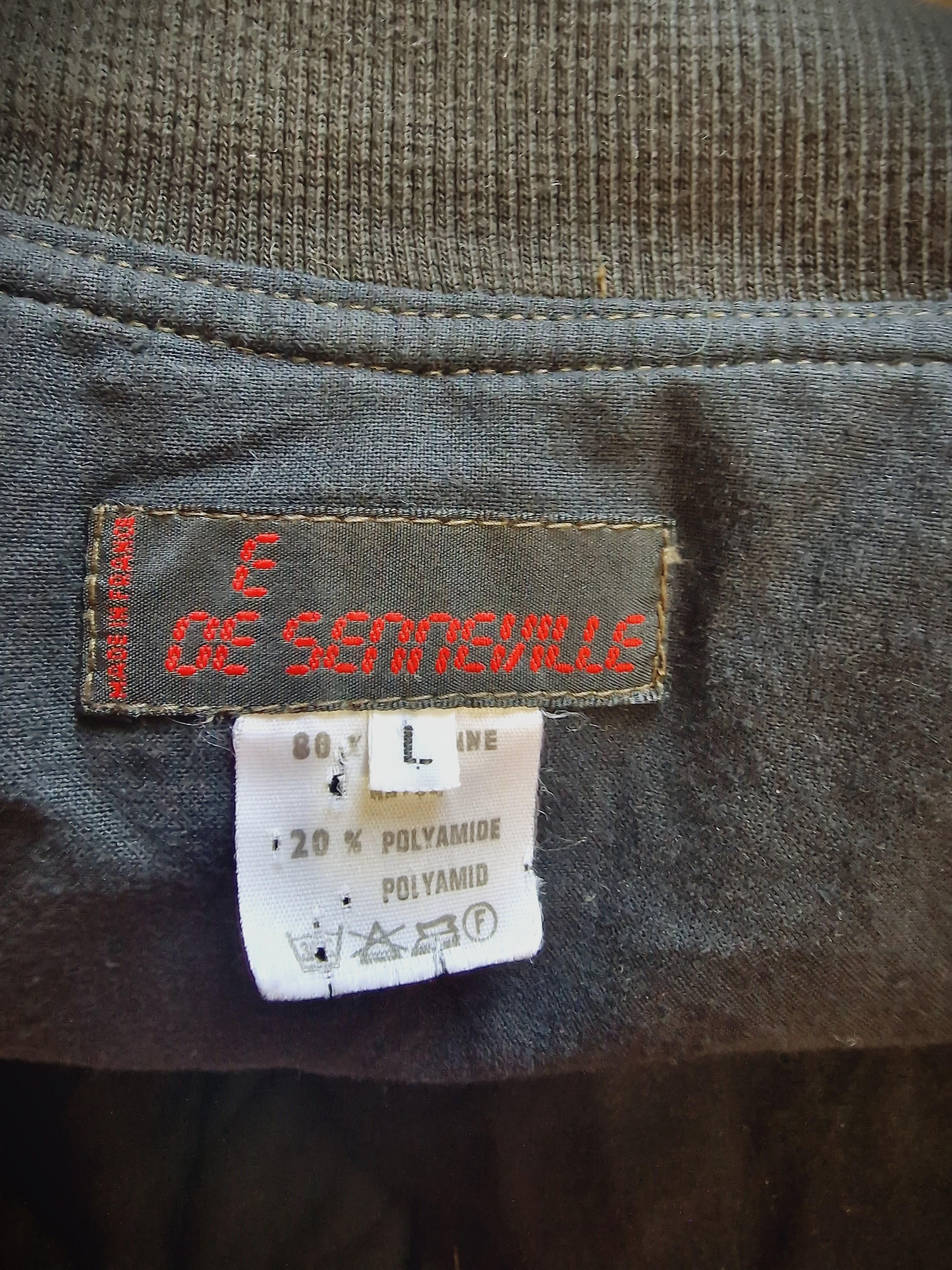 Elisabeth de SENNEVILLE Bomber Cargo Vintage Couture Laufsteg Militärischer Jackenmantel im Angebot 12