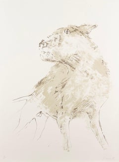 Perro, de Imágenes de Elisabeth Frink, 1967