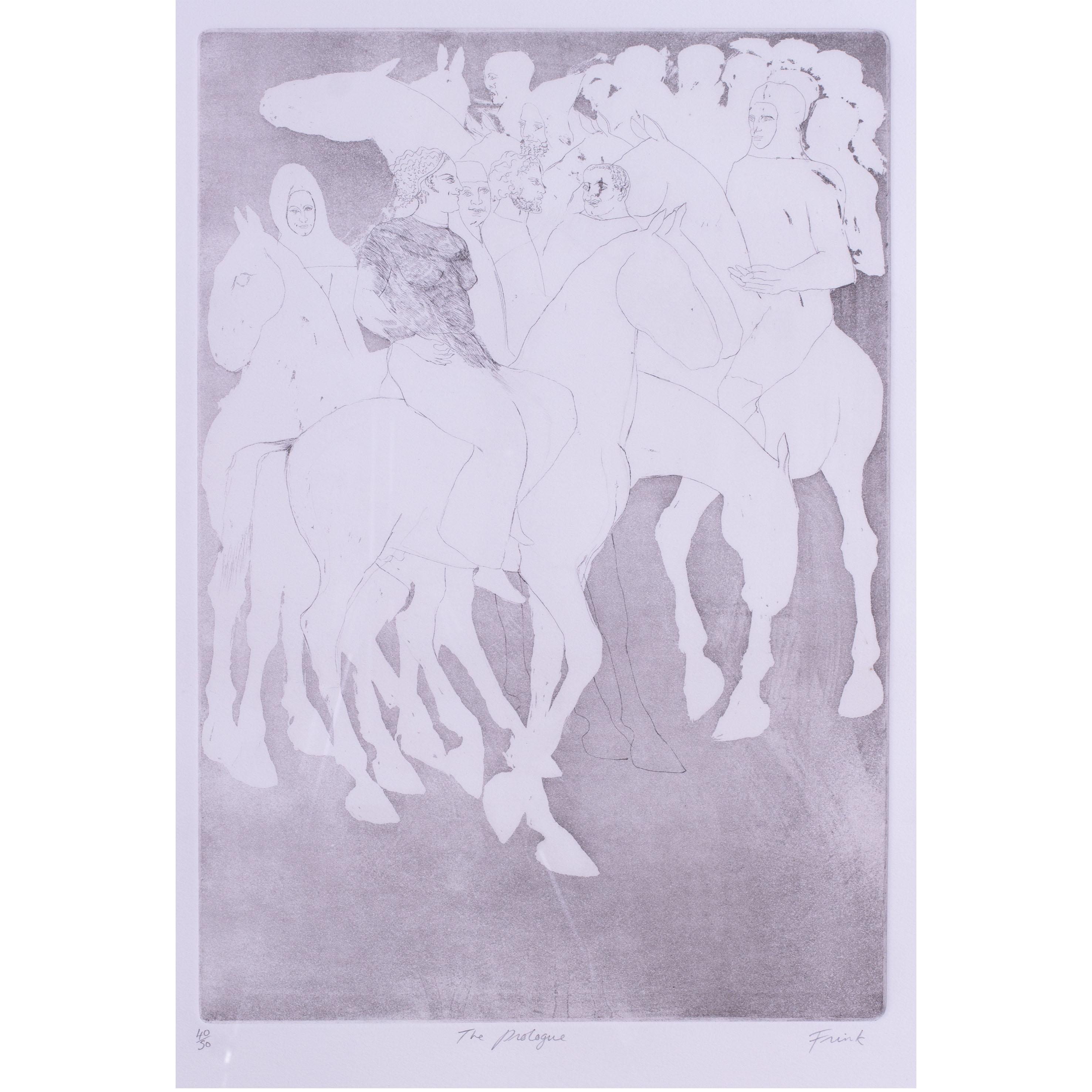 Aguatinta de Elisabeth Frink para 