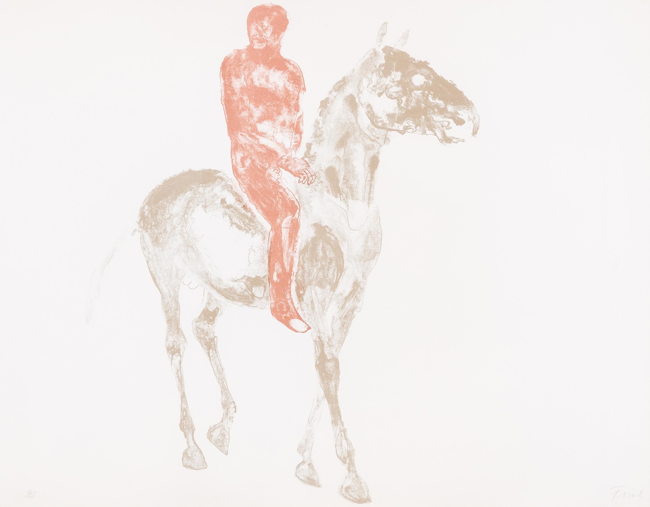 „Horse and Rider III“   1970  Lithographie  Signiert und nummeriert vom Künstler im Angebot 9