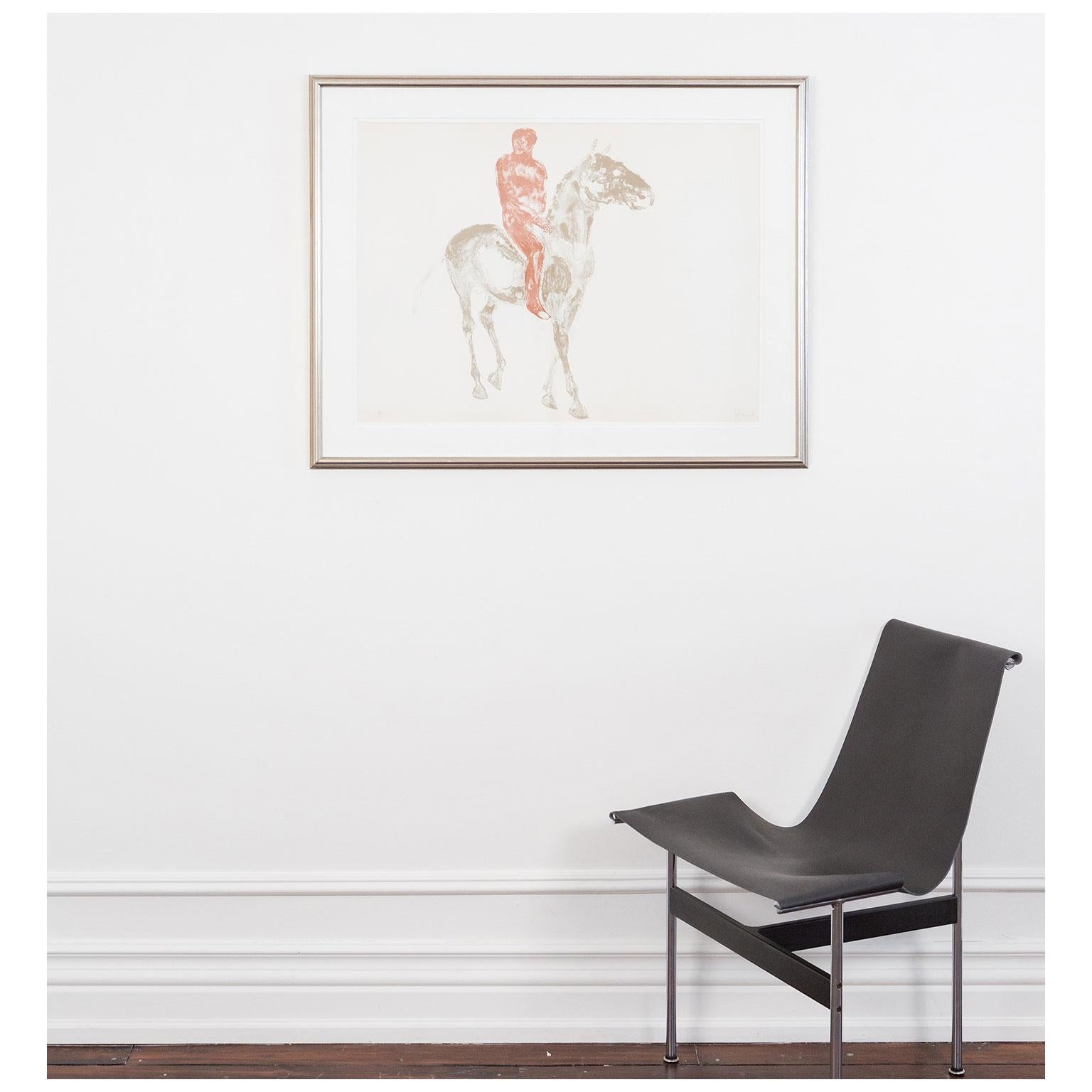 „Horse and Rider III“   1970  Lithographie  Signiert und nummeriert vom Künstler im Angebot 7