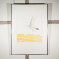 Sparrow Hawk, from Birds of Prey - 20th C. Elisabeth Frink Modernist Bird Print