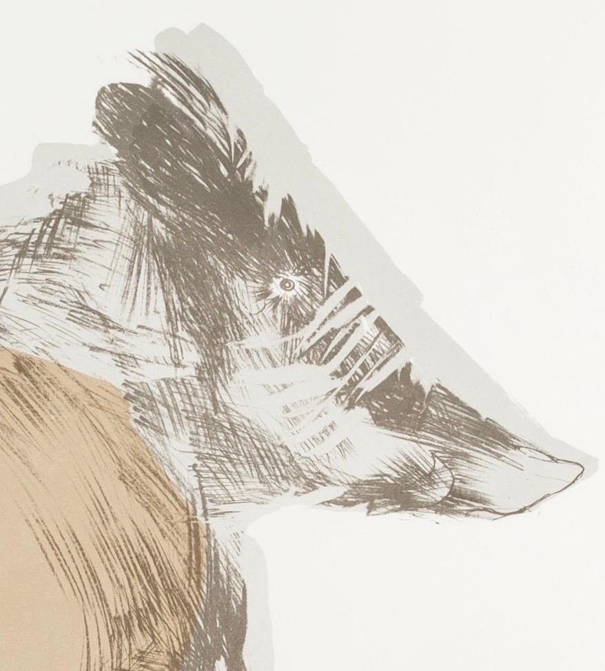 Wild Boar, from Images by Elisabeth Frink, 1967 For Sale 2