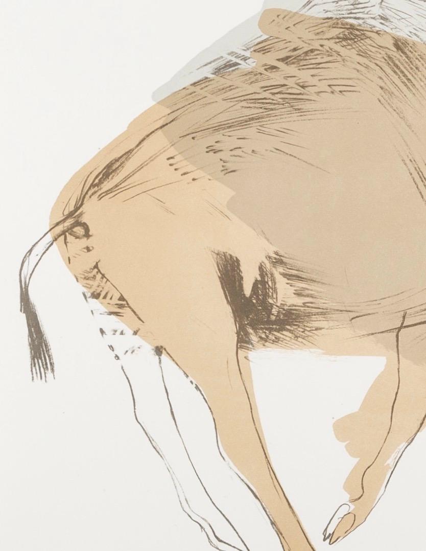 Wild Boar, from Images by Elisabeth Frink, 1967 For Sale 3