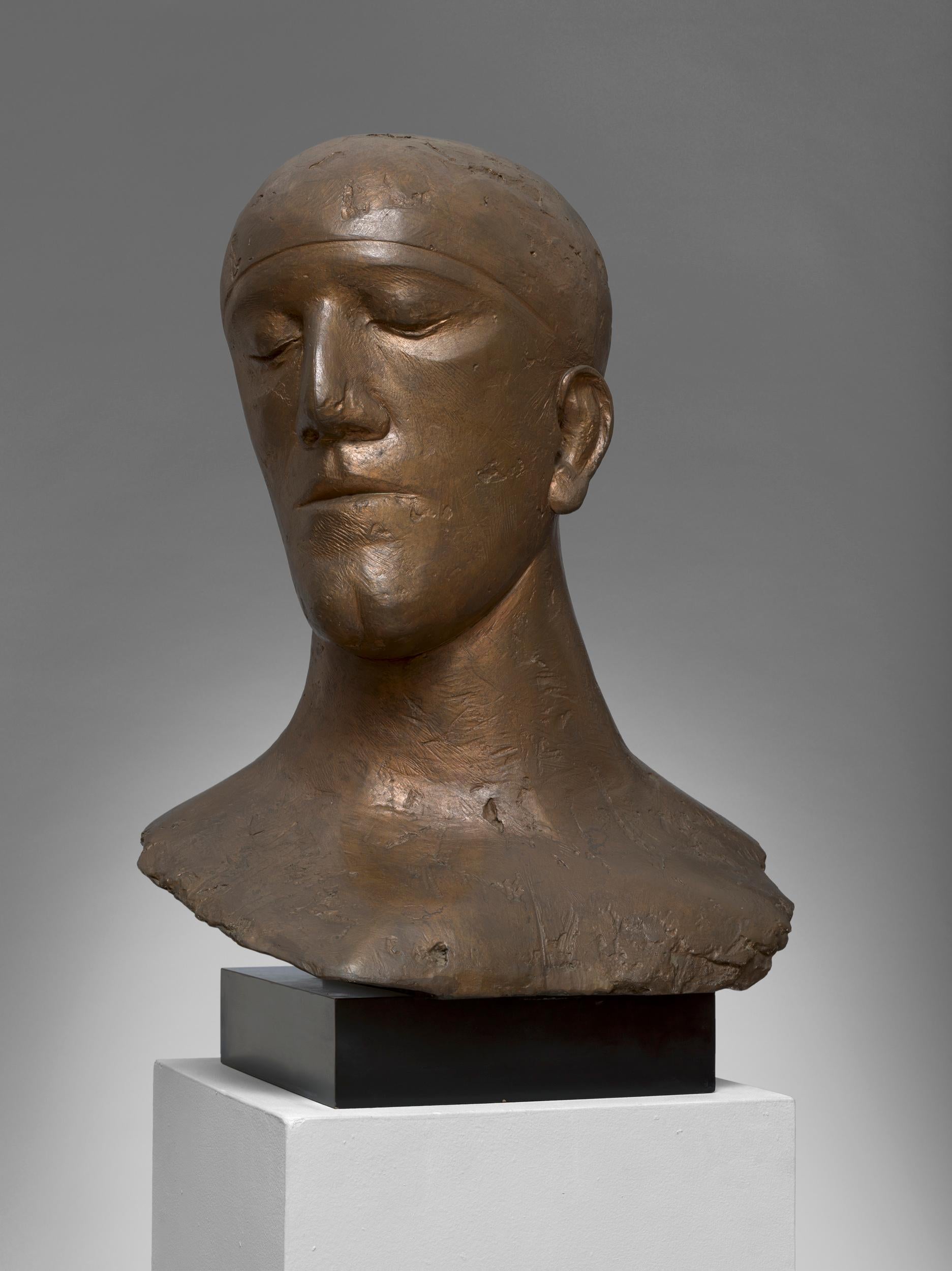 Tribute IV - 20th Century, Bronze, Sculpture by Dame Elisabeth Frink 1
