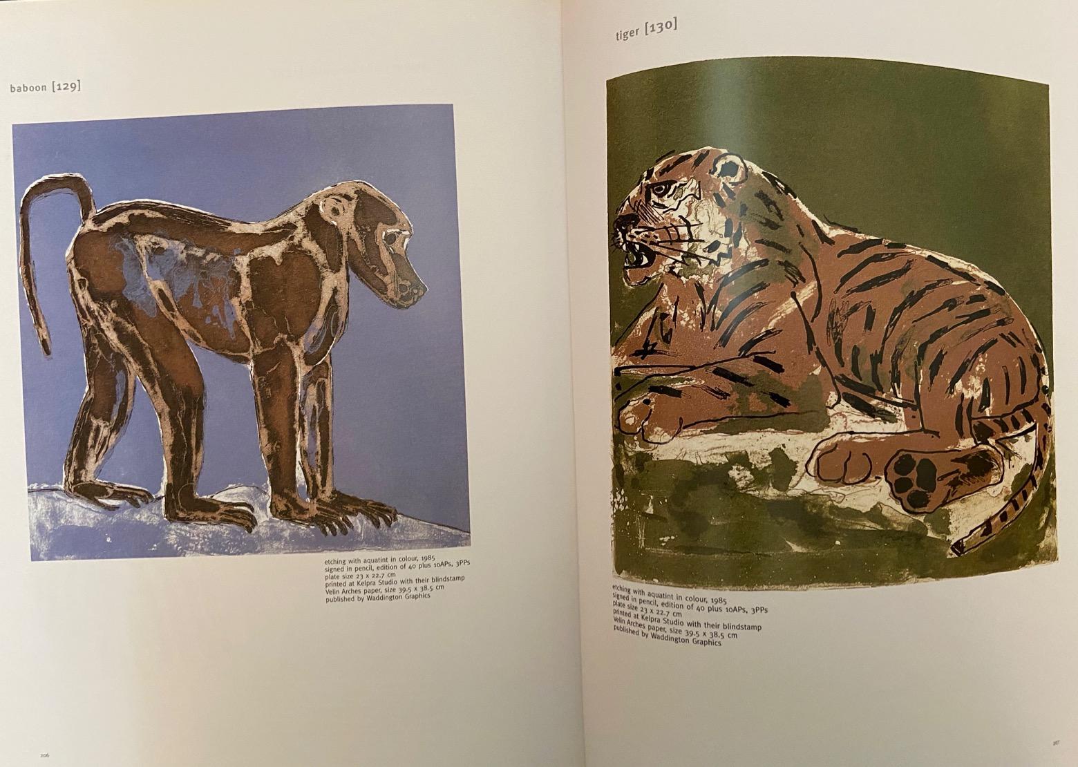 Paper Elisabeth Frink Original Prints, Catalogue Raisonne by Caroline Wiseman, Book For Sale