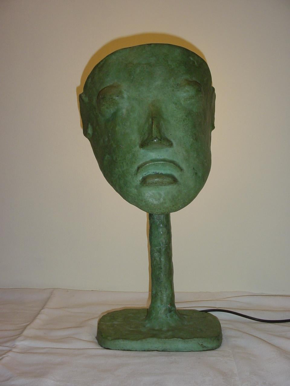Elisabeth Garouste et Mattia Bonetti Lampe sculpture Masque, modèle crée en 1984 For Sale 8