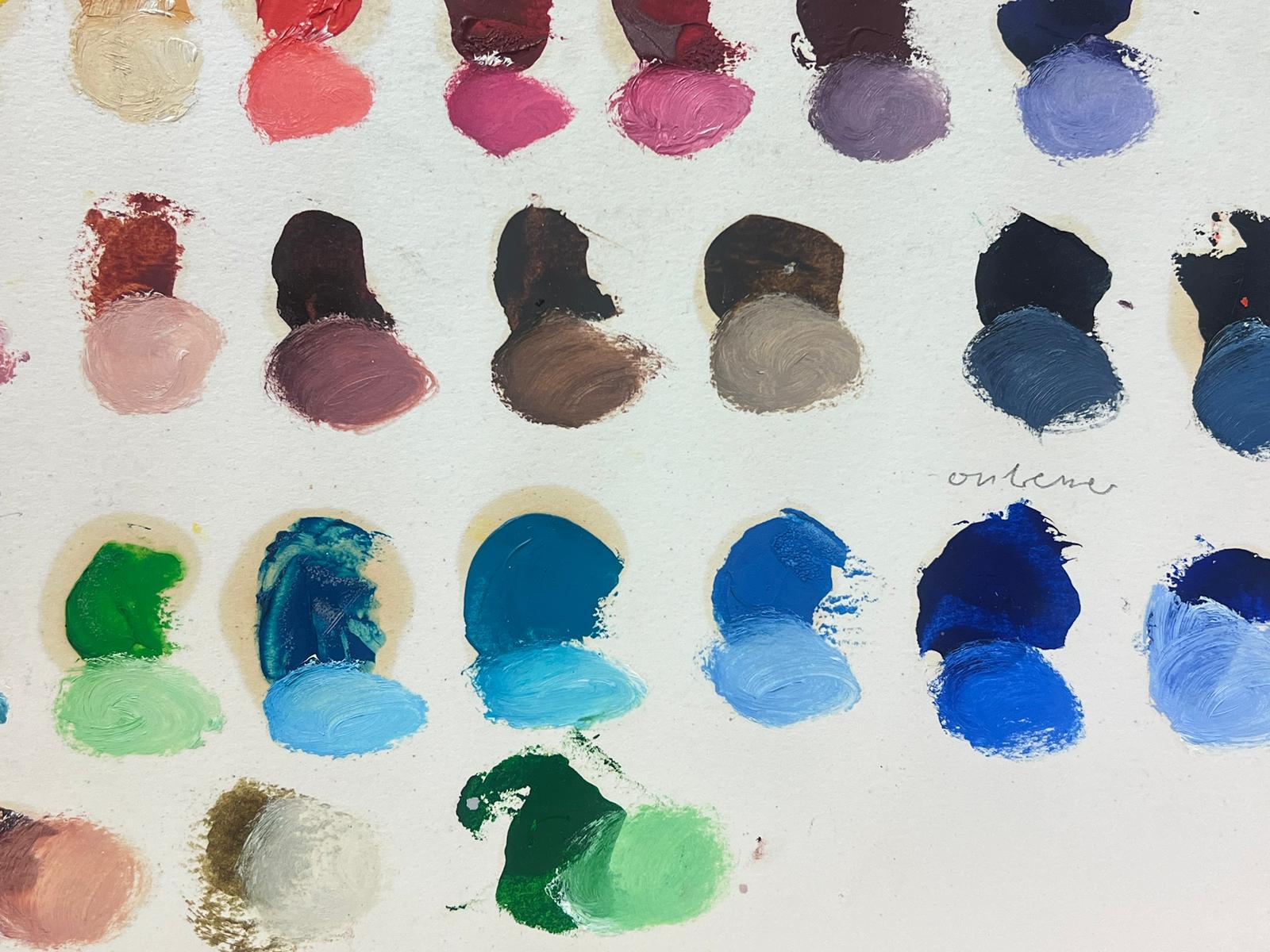 20. Jahrhundert Deutsche Modernistische Ölmalerei Künstler malen Farben (Moderne), Painting, von Elisabeth Hahn